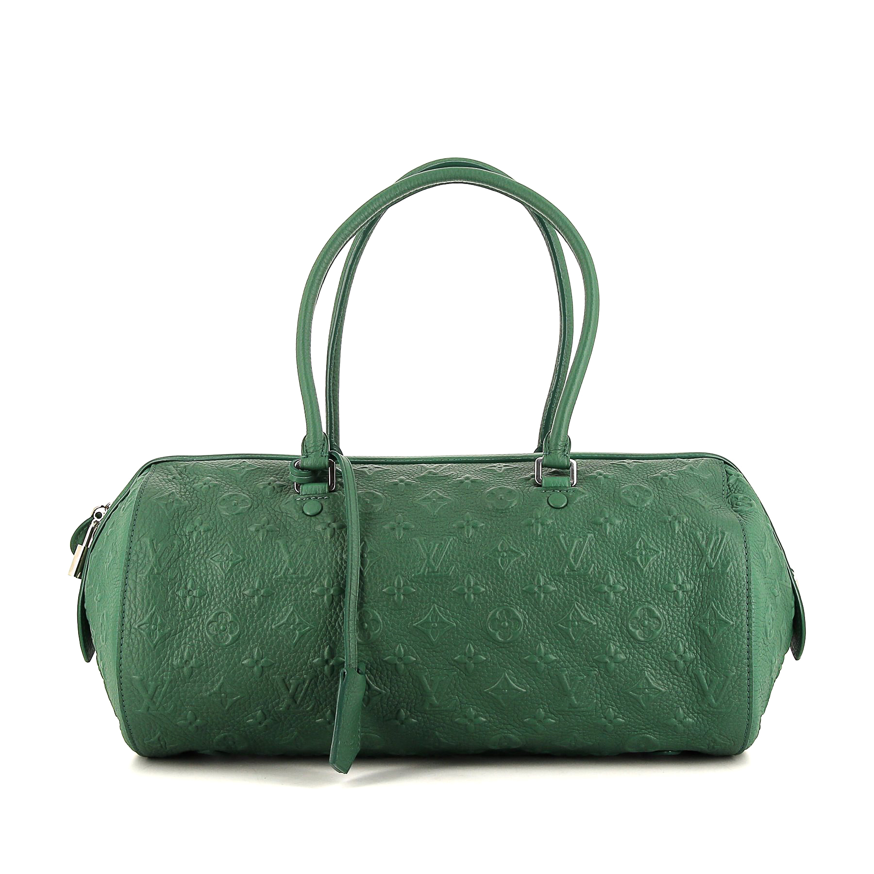 Louis Vuitton オリーブグリーン バッグ ルイ·ヴィトン】オリーブグリーンのモノグラム·シャドウ レザー