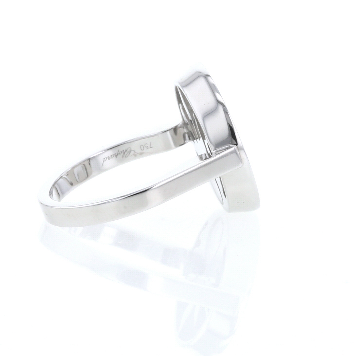 Sortija Chopard Happy Diamonds en oro blanco y diamante