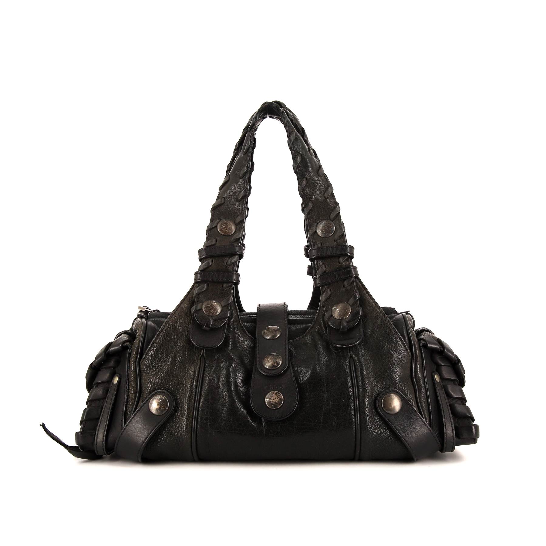 ☆美品・シリアル付☆Chloé Silveradoレザーワンショルダーバッグ Chloé White Leather Silverado – Guzzi Archive