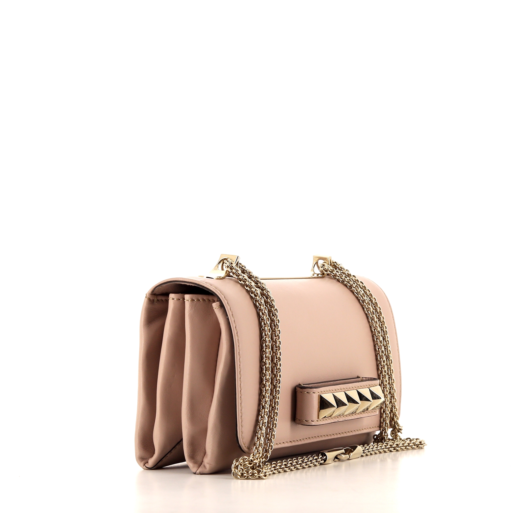 Valentino Garavani Vavavoom shoulder bag in rosy beige leather