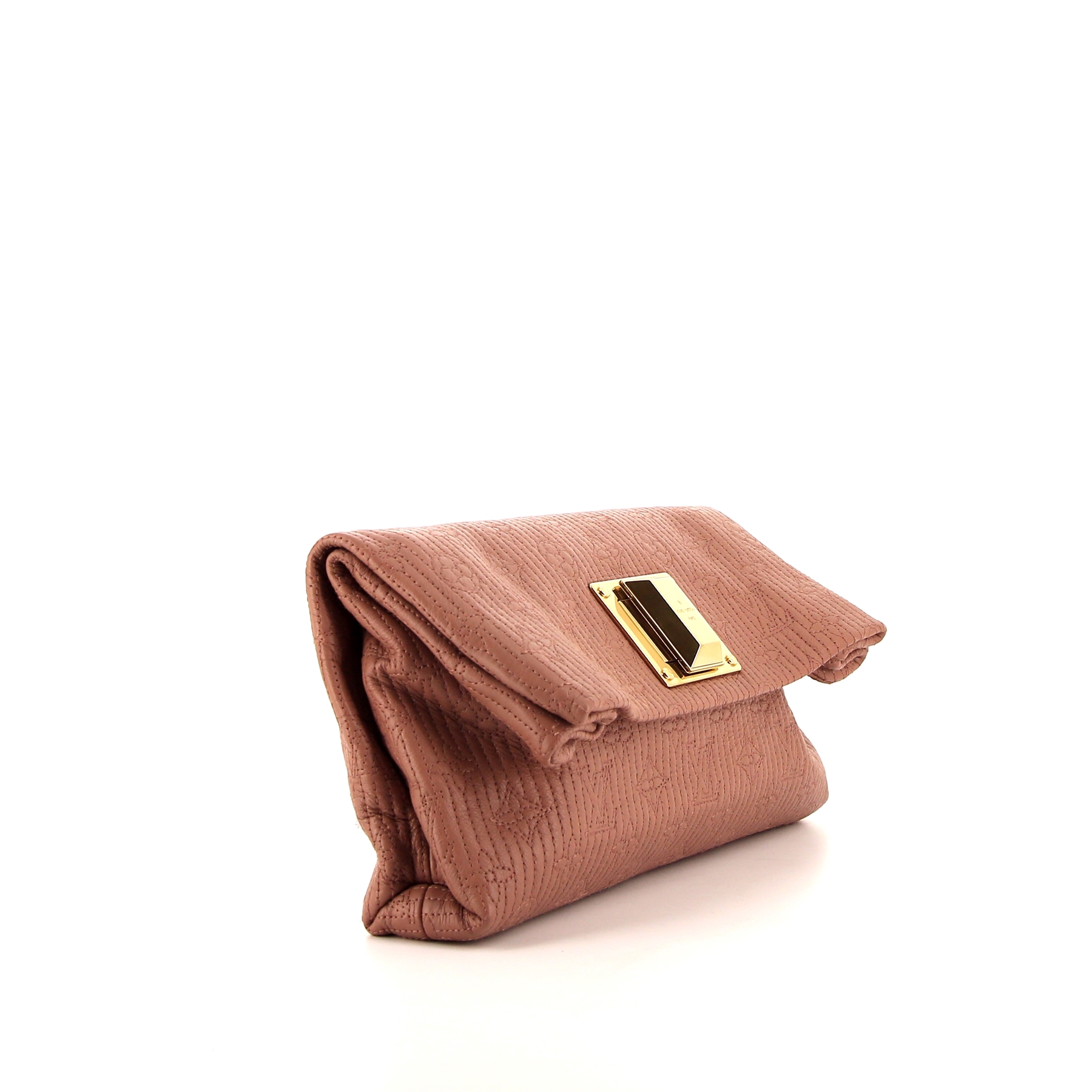 Louis Vuitton pouch in varnished pink monogram leather