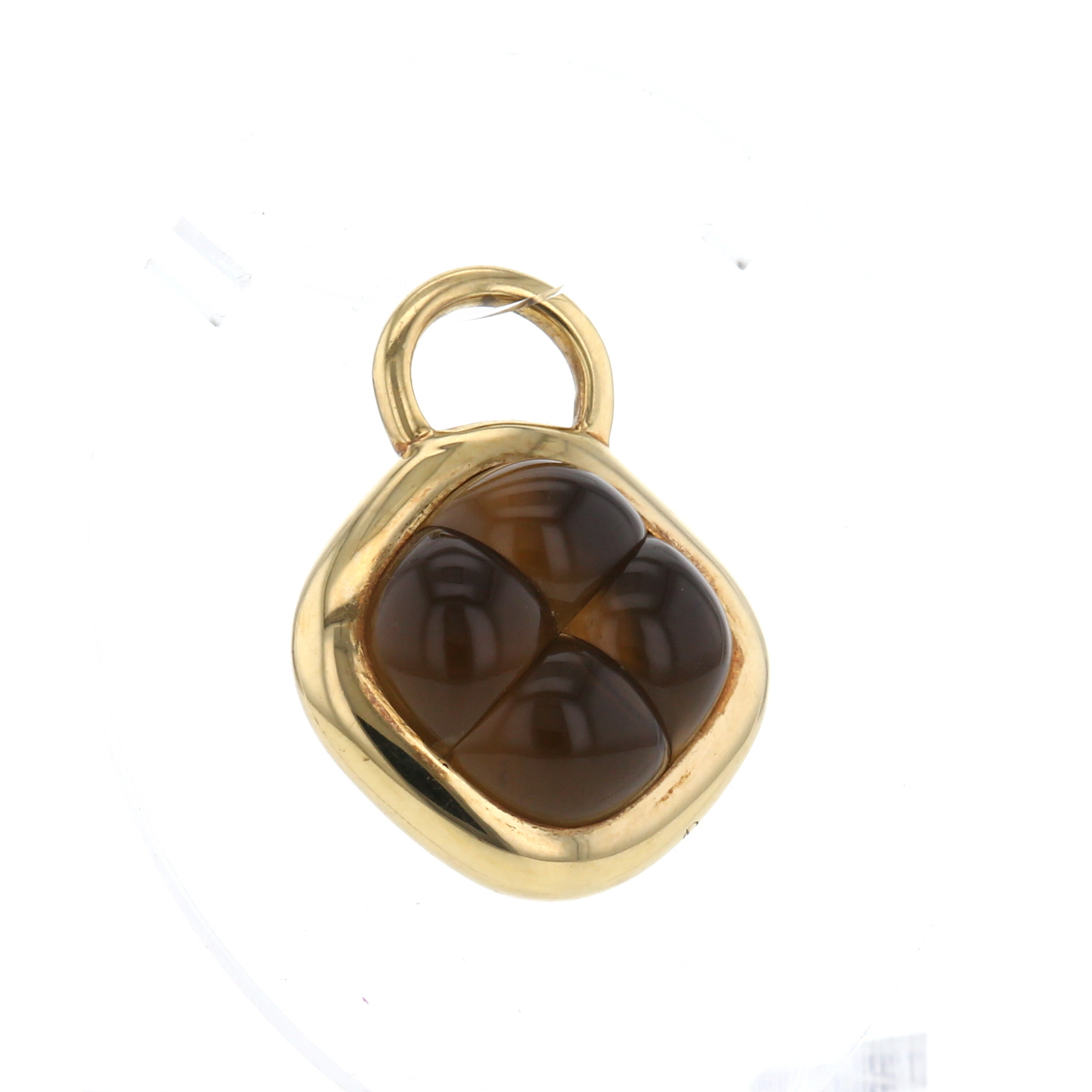 Colgante Pomellato Mosaique en oro amarillo y citrino