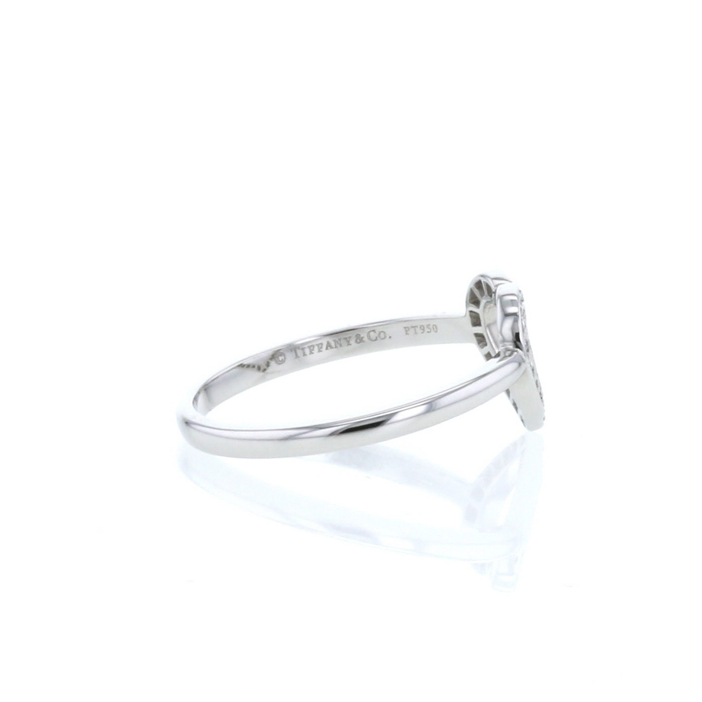 Tiffany 
Co Metro ring in platinium and diamonds Tiffany 
Co Metro ring in platinium and diamonds