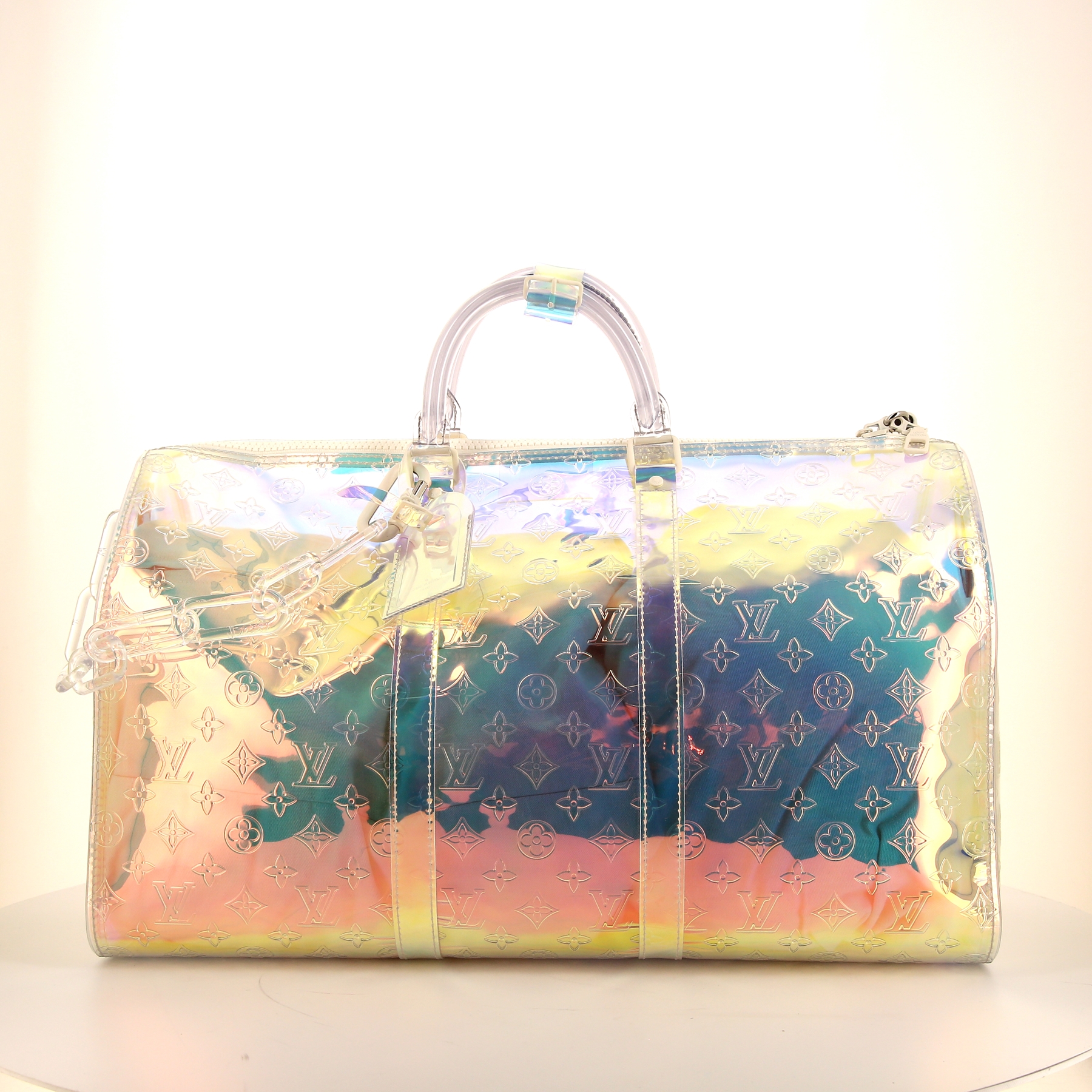 Louis Vuitton Keepall 55モノグラムバッグ Authentic Vintage Louis Vuitton Keepall 55 | eBay