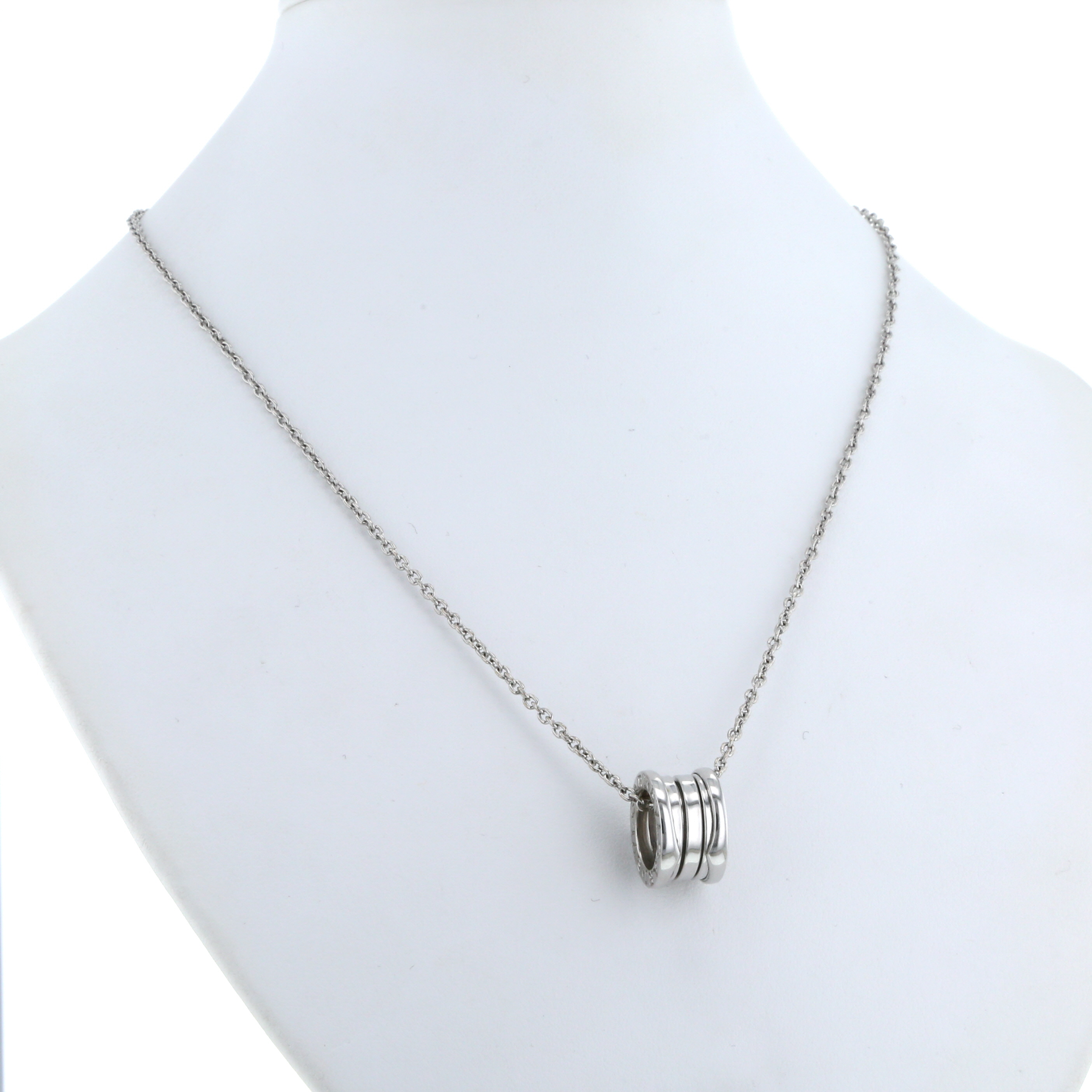 Bulgari B.Zero1 necklace in white gold