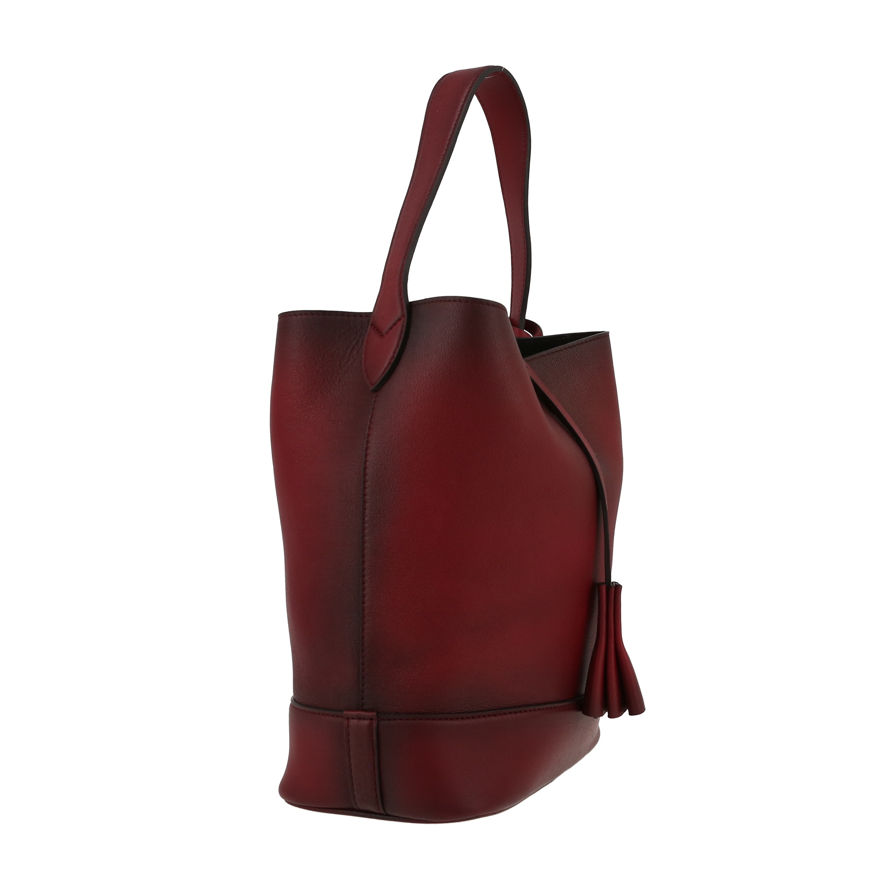 Louis Vuitton  Idole handbag  in burgundy shading  leather
