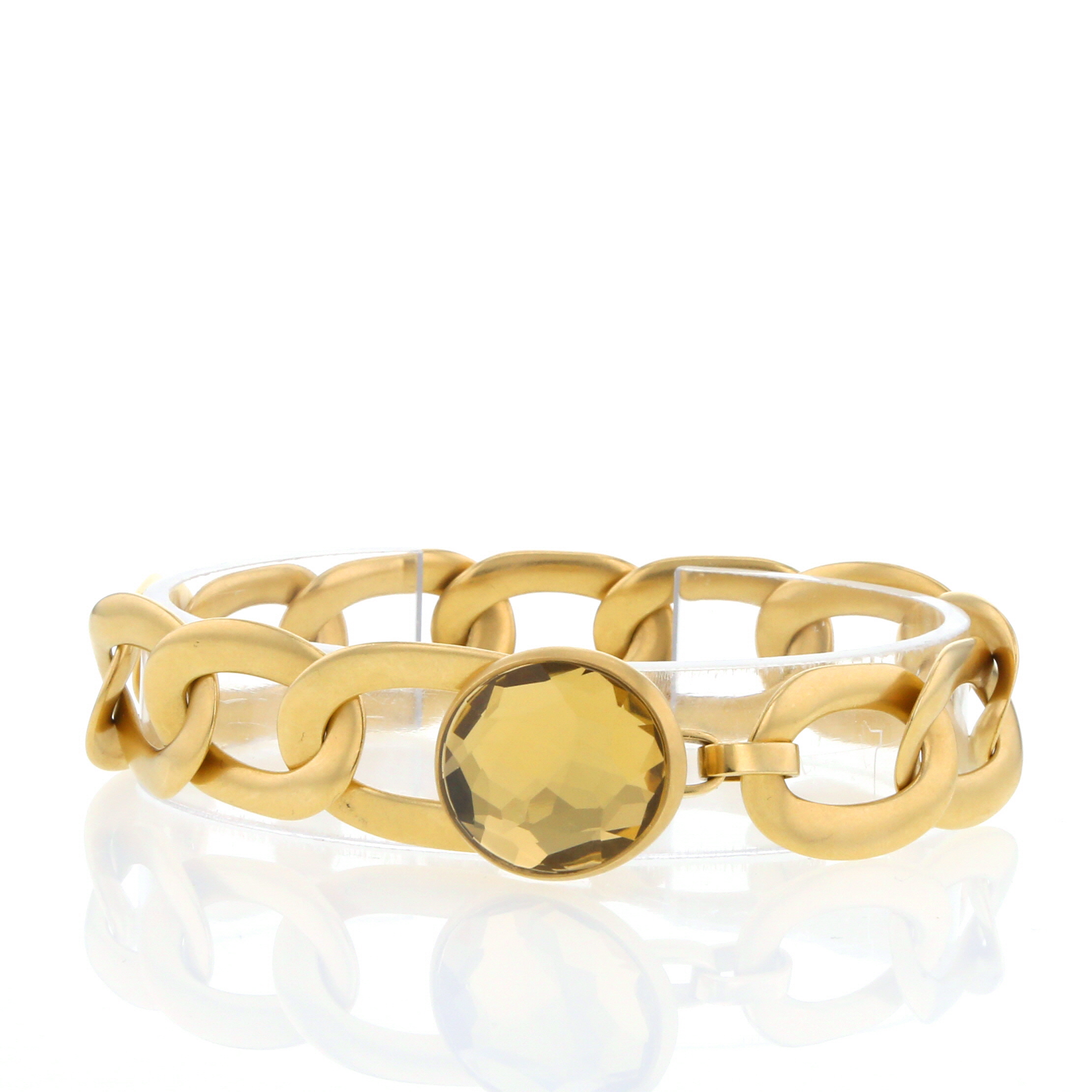 Bracciale Pomellato Narciso in oro giallo e quarzo giallo - 360