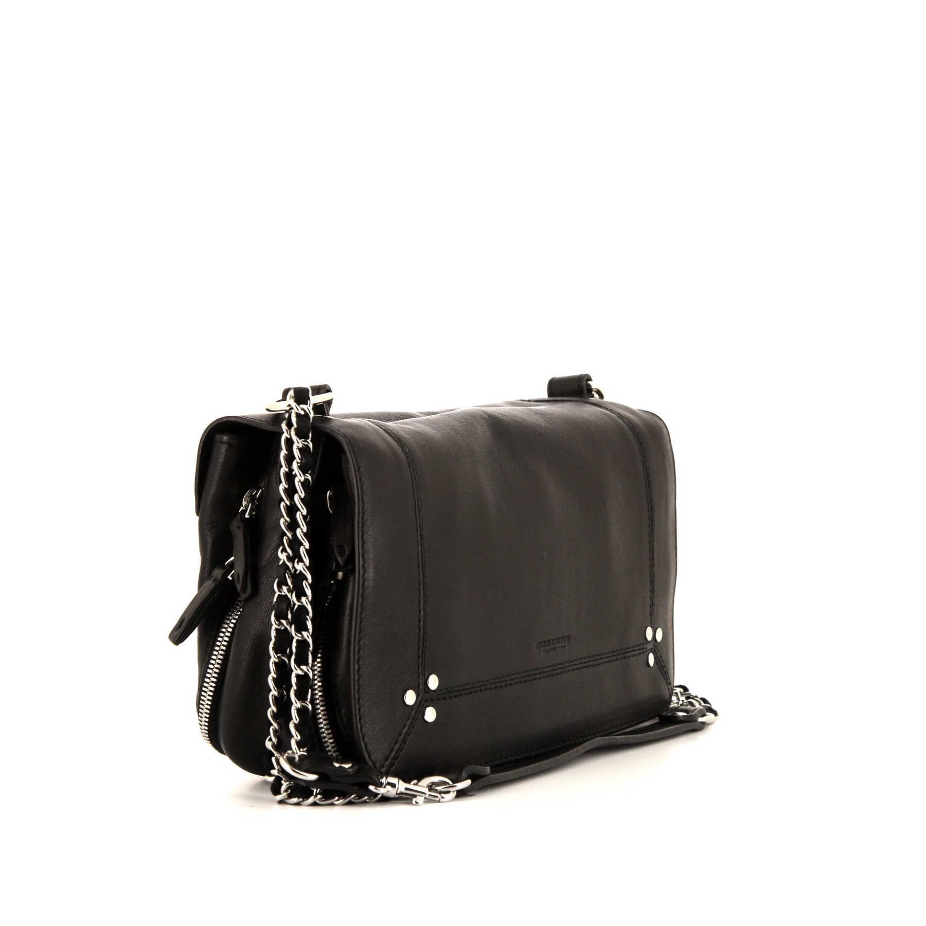 Jerome Dreyfuss Bobi shoulder bag in black leather