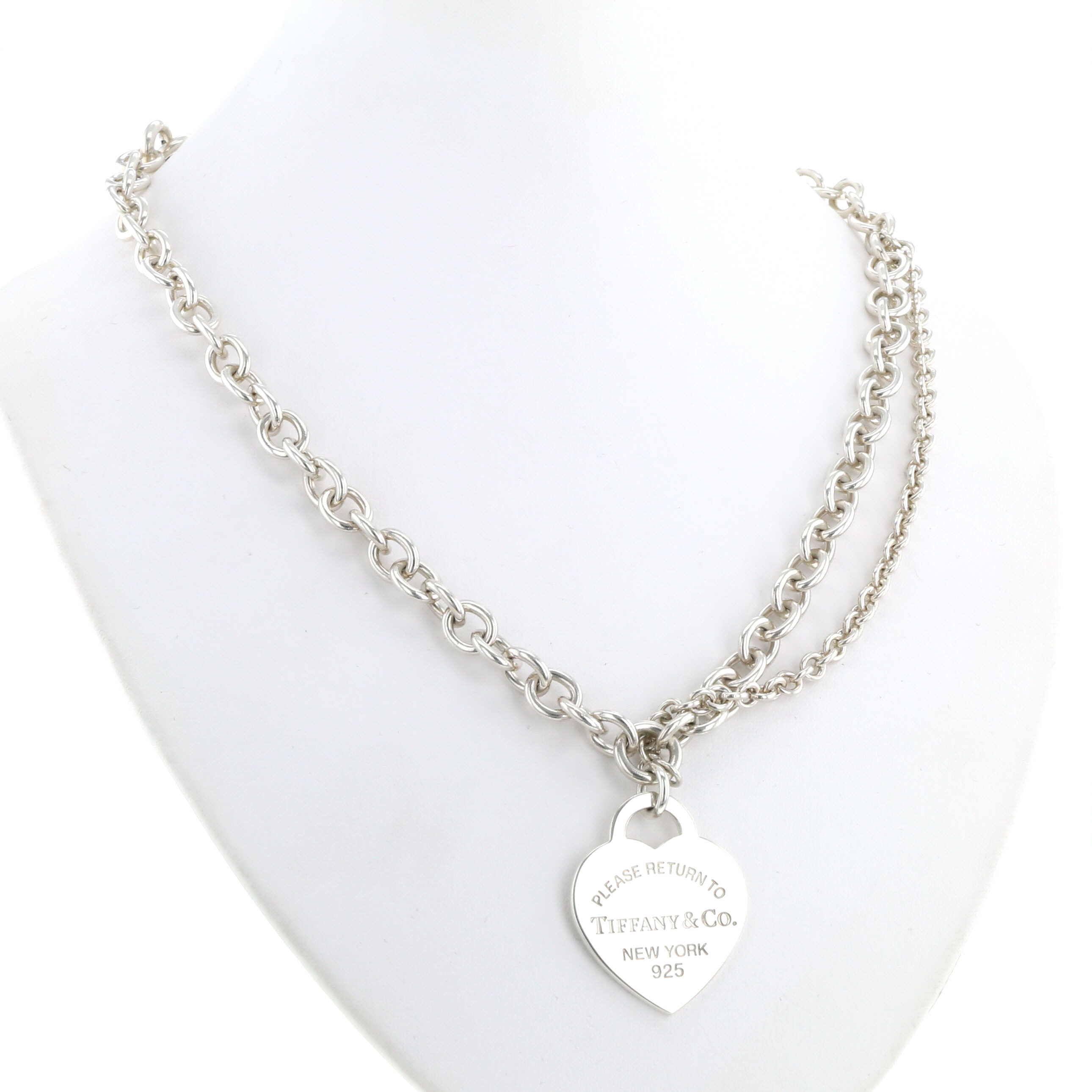 Collier Tiffany & Co Return To Tiffany en argent