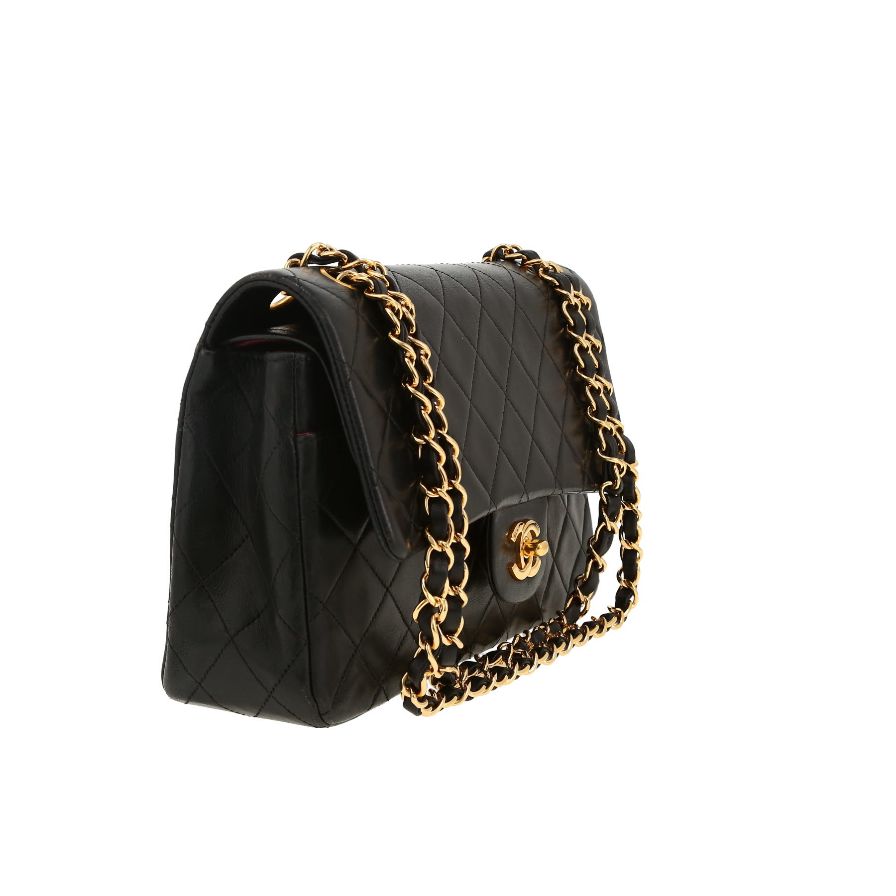Chanel  Timeless handbag  in black quilted leather