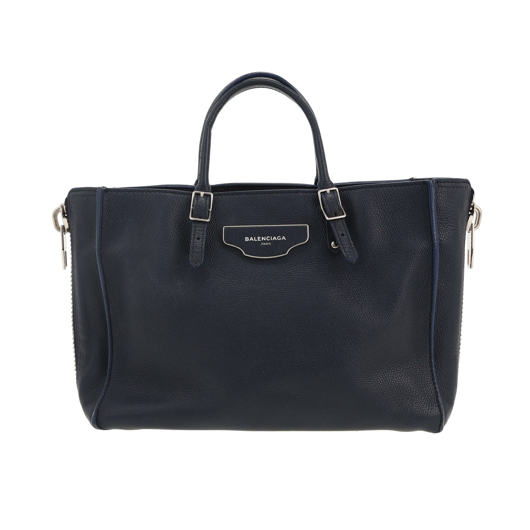 balenciaga  ペーパーバッグA4 Balenciaga Papier A4 Zip Around Classic Studs Bag Leather