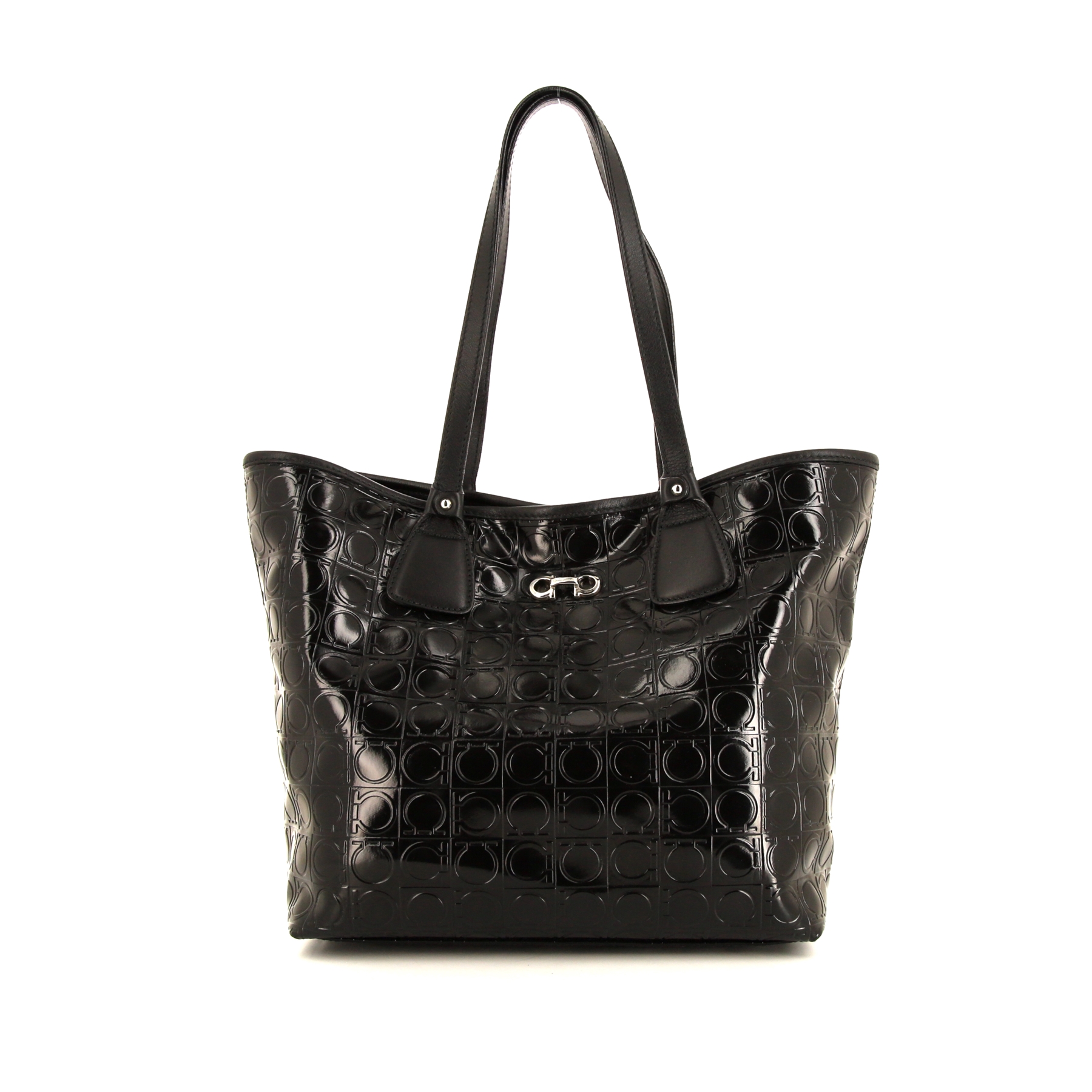 Sahara　Salvatore Ferragamo bag SALVATORE FERRAGAMO X SARA BATTAGLIA Calfskin Studded Zig