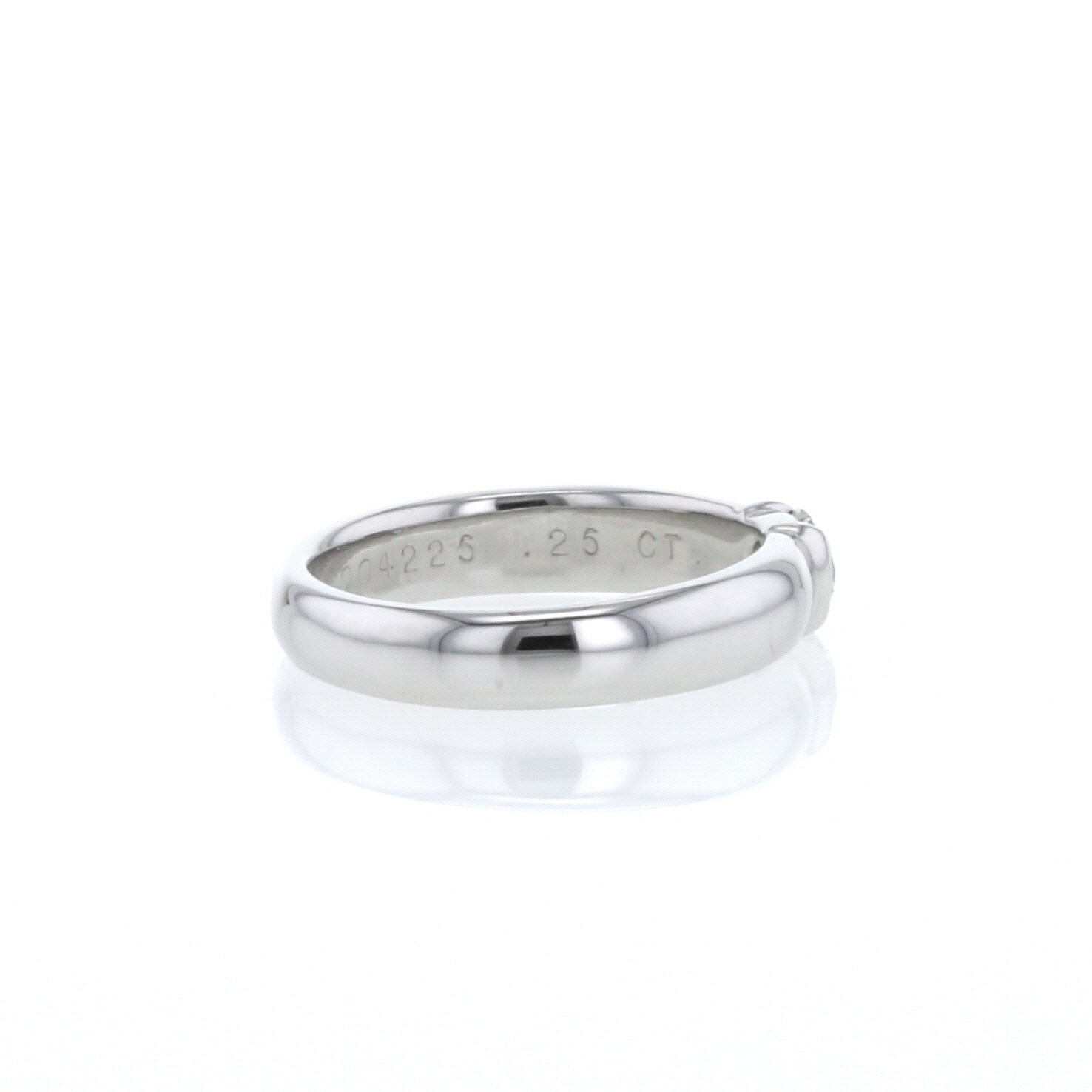 Tiffany & Co Etoile solitaire ring in platinium and diamond (0,25 carat)