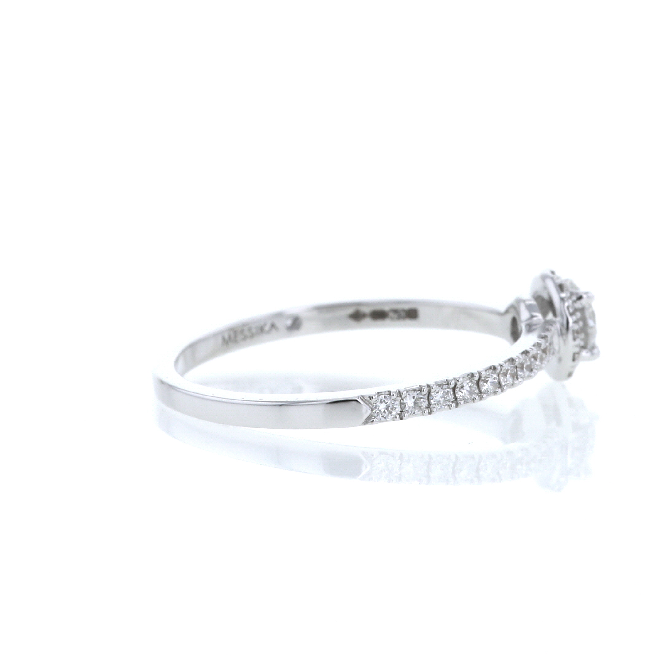 Sortija Messika Joy de oro blanco y diamantes