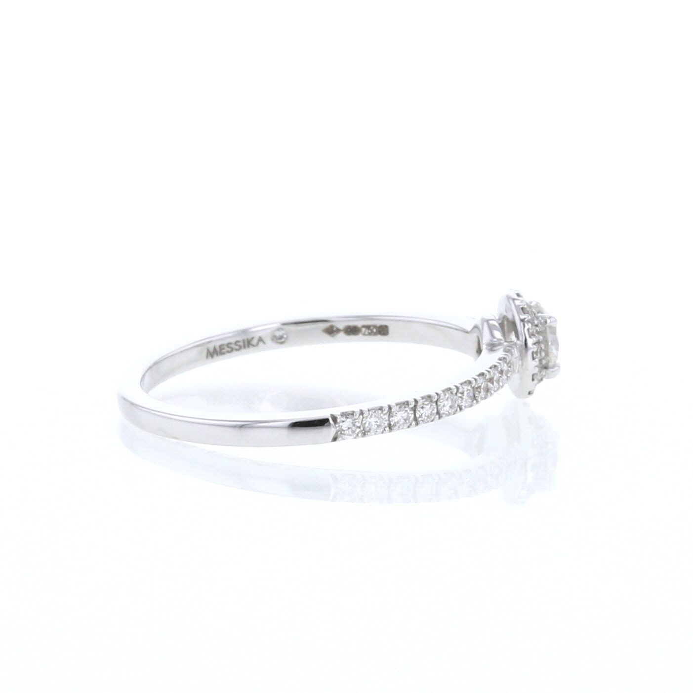 Bague Messika Joy en or blanc et diamants