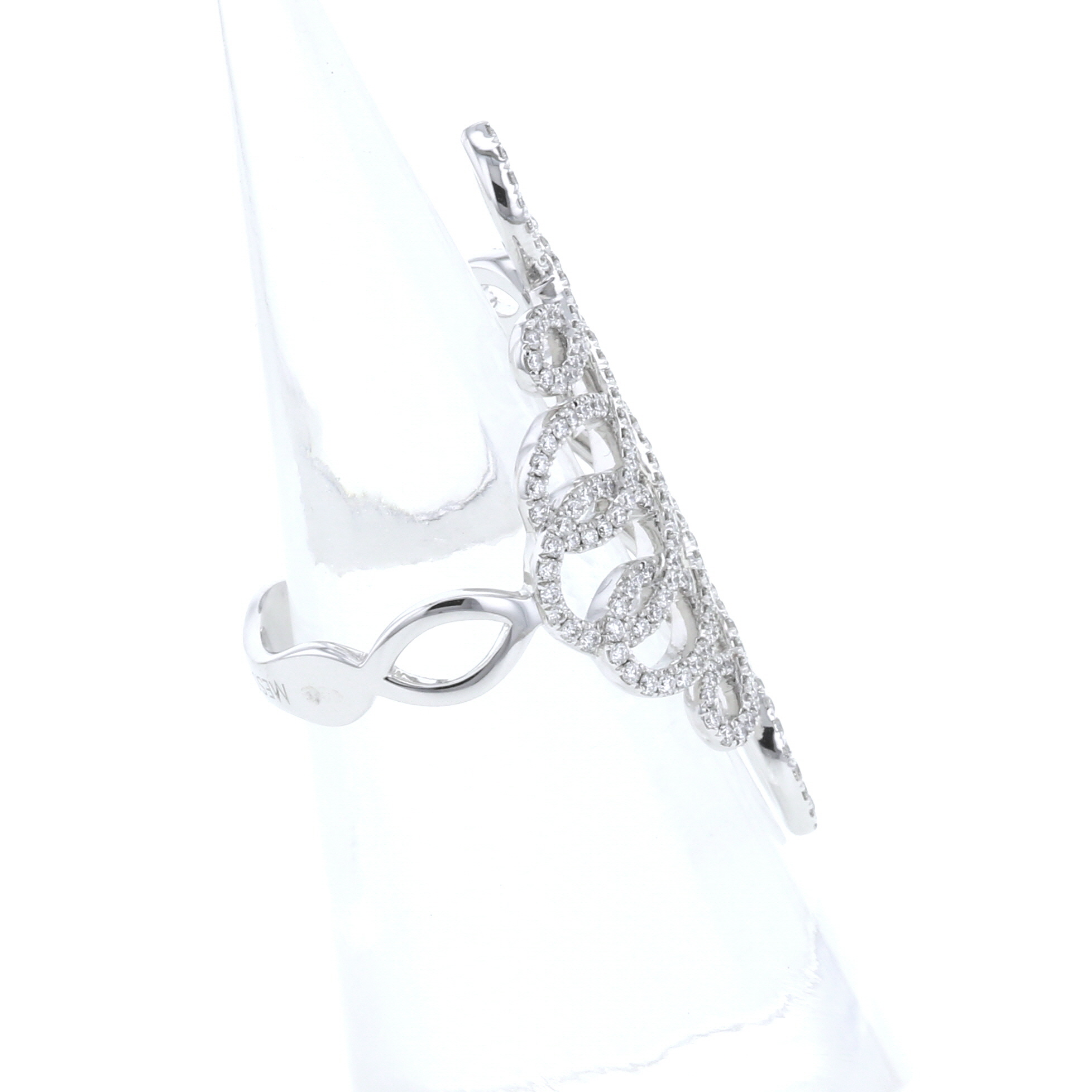 Messika Promess ring in white gold and diamonds