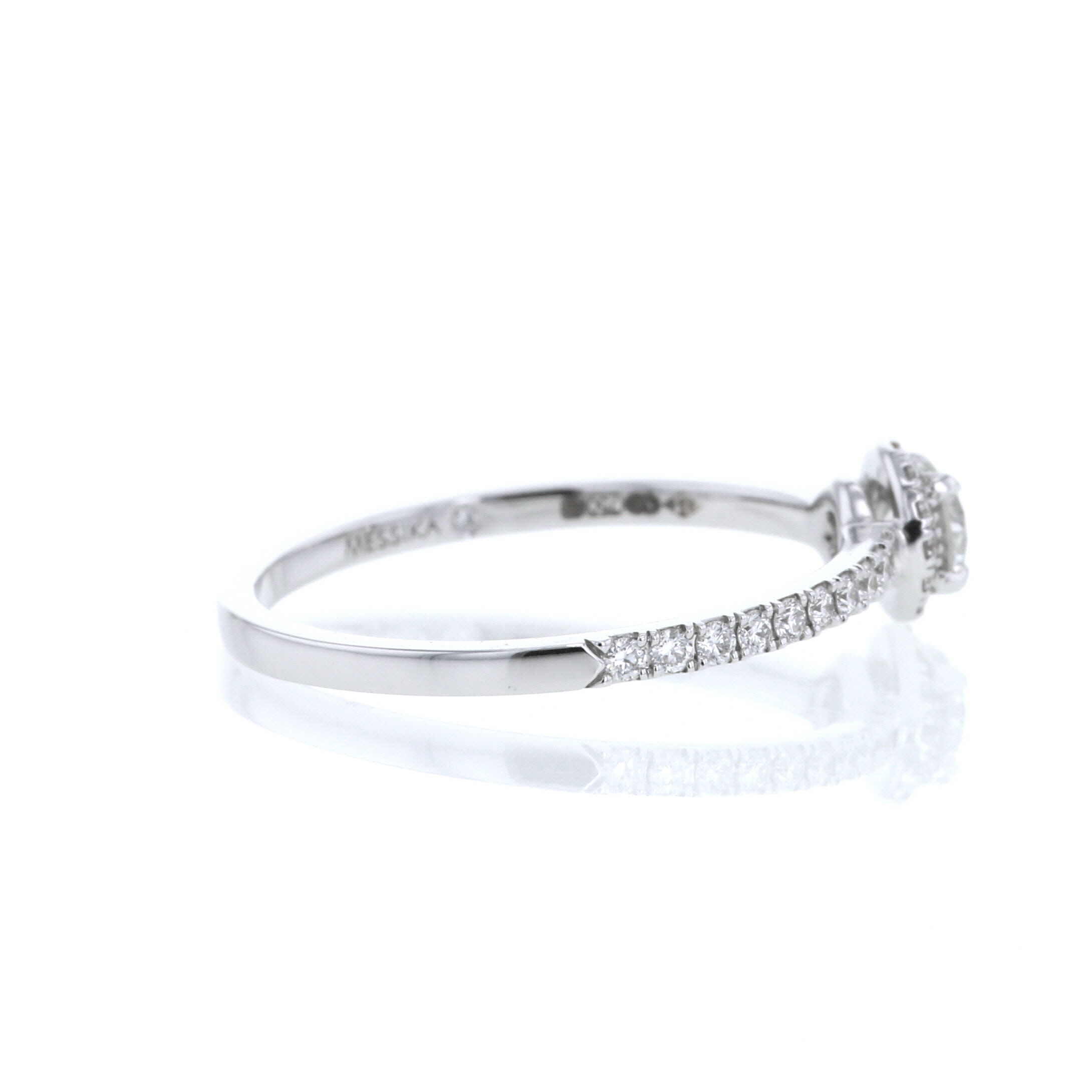 Bague Messika Joy en or blanc et diamants