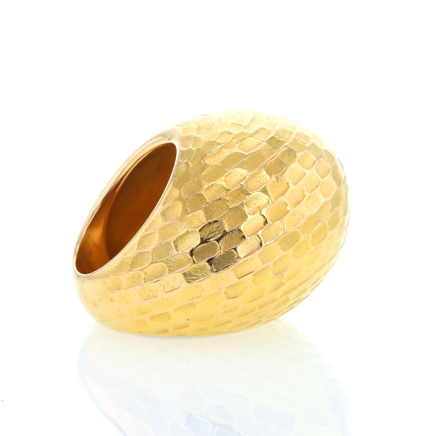 Bague boule Pomellato Duna en or jaune