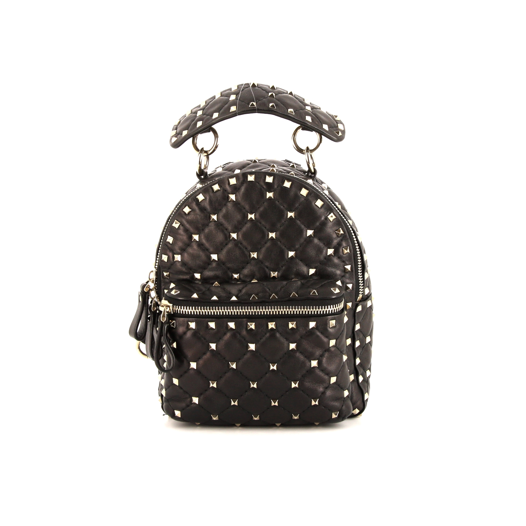 【未使用品箱付き】VALENTINO Black Rockstud　Bag Valentino Garavani Rockstud Backpack 378229 | Collector Square