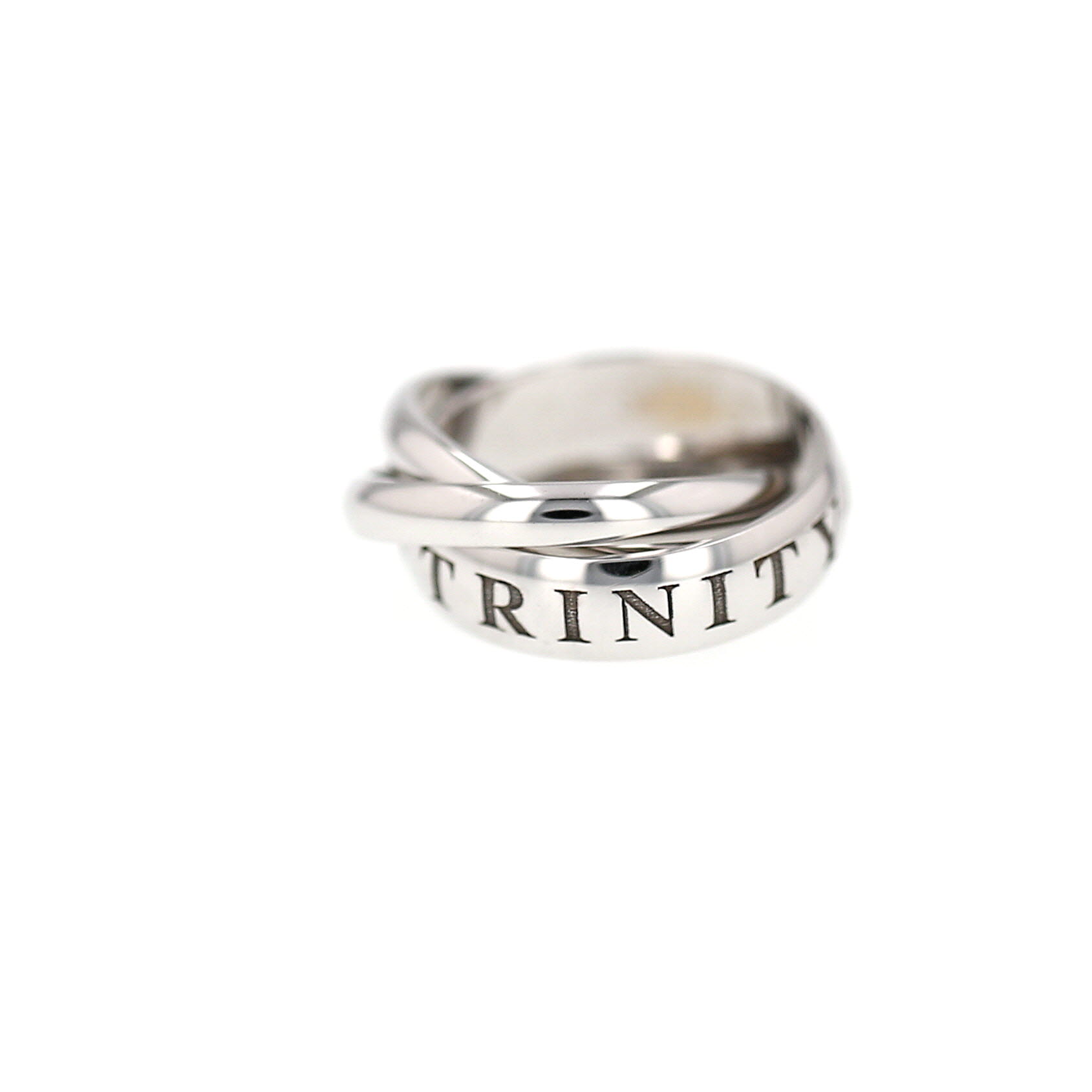 Bague Cartier Or, Amour et Trinity en Or blanc non rhodié