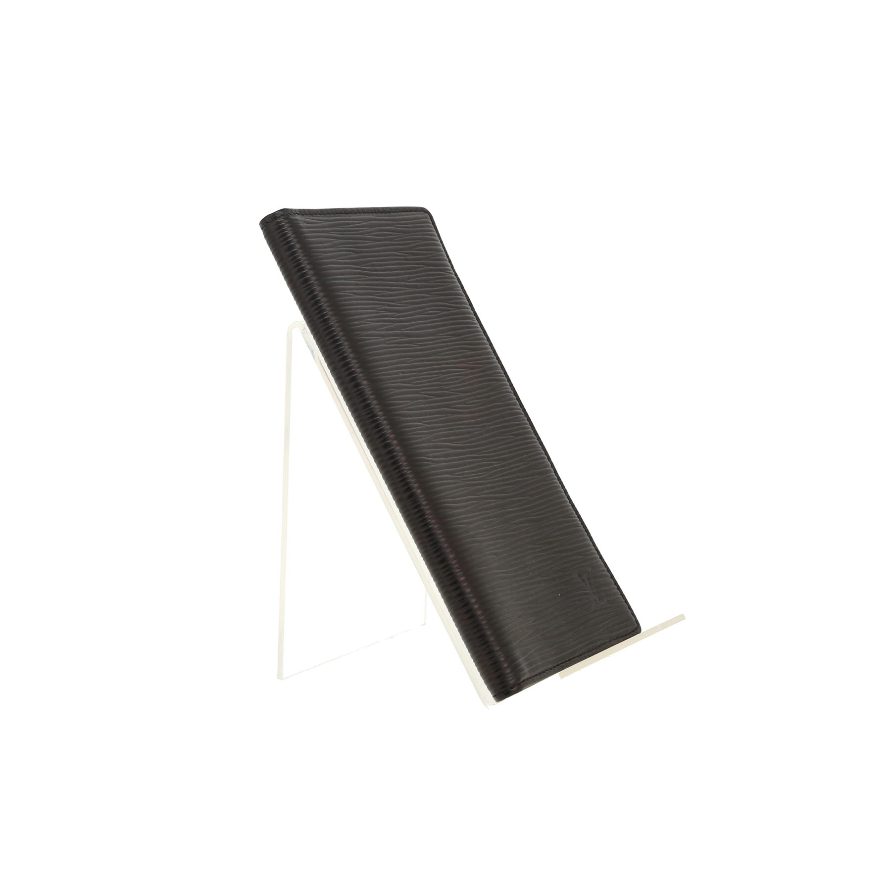 Portafogli Louis Vuitton Brazza in pelle Epi nera