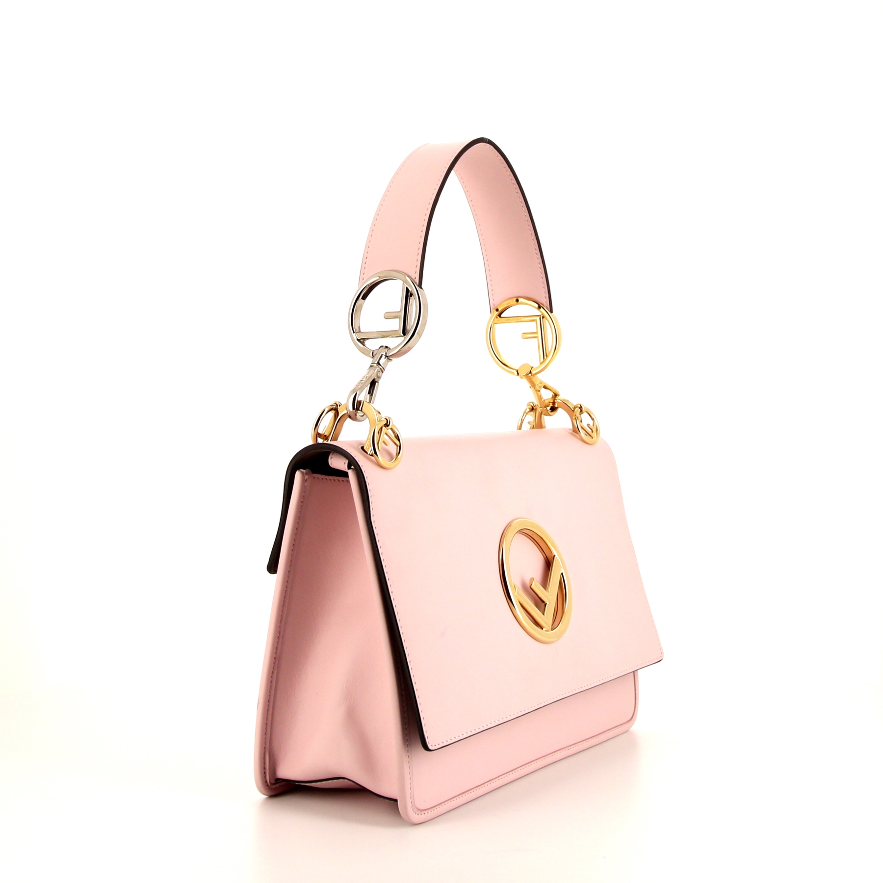 Fendi Kan I shoulder bag in pink leather