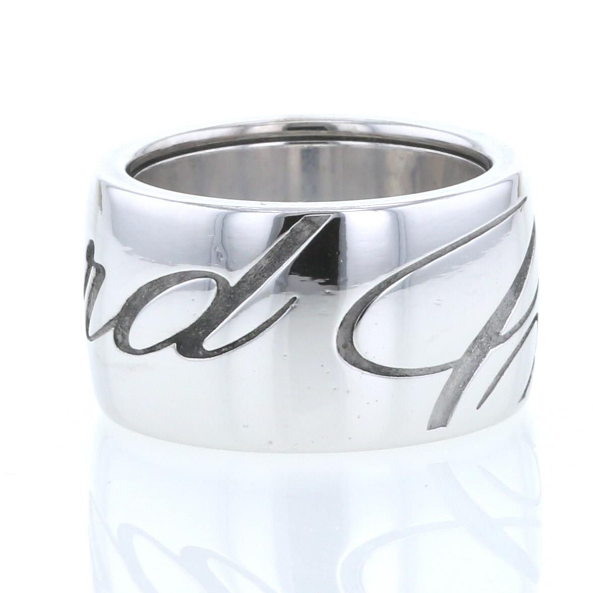 Chopard Chopardissimo large model ring in white gold
