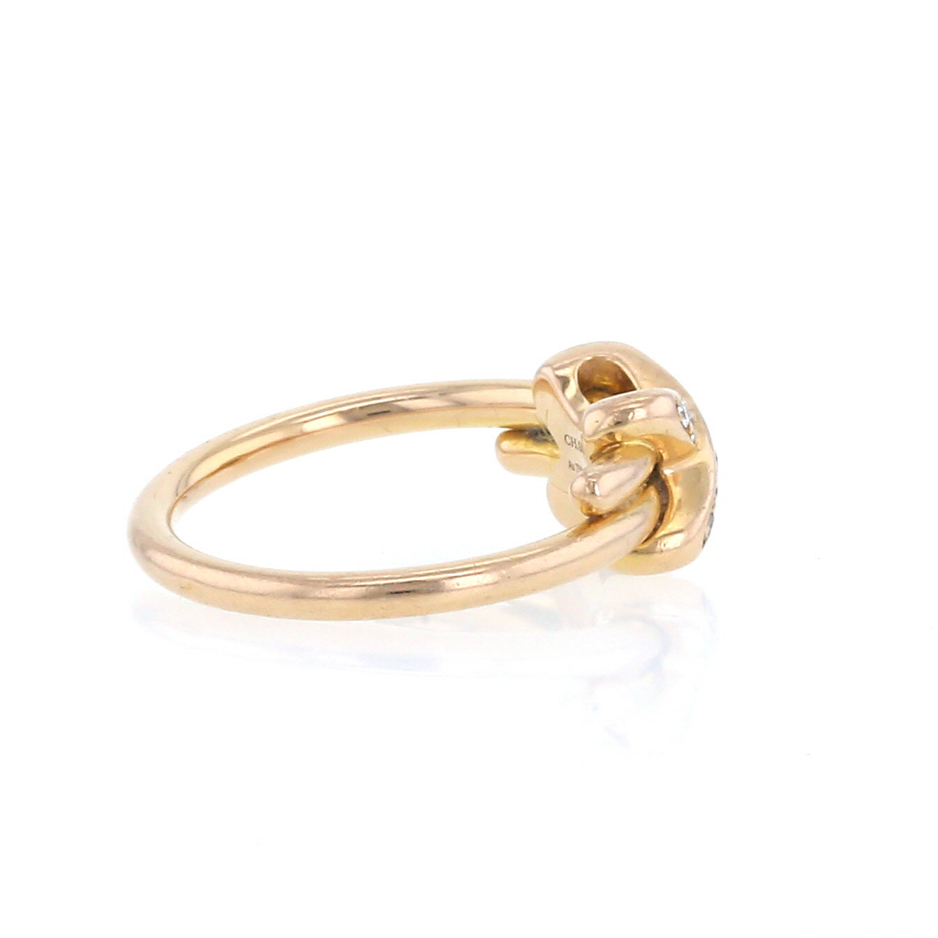 Anello Chaumet Premiers Liens in oro giallo e diamanti