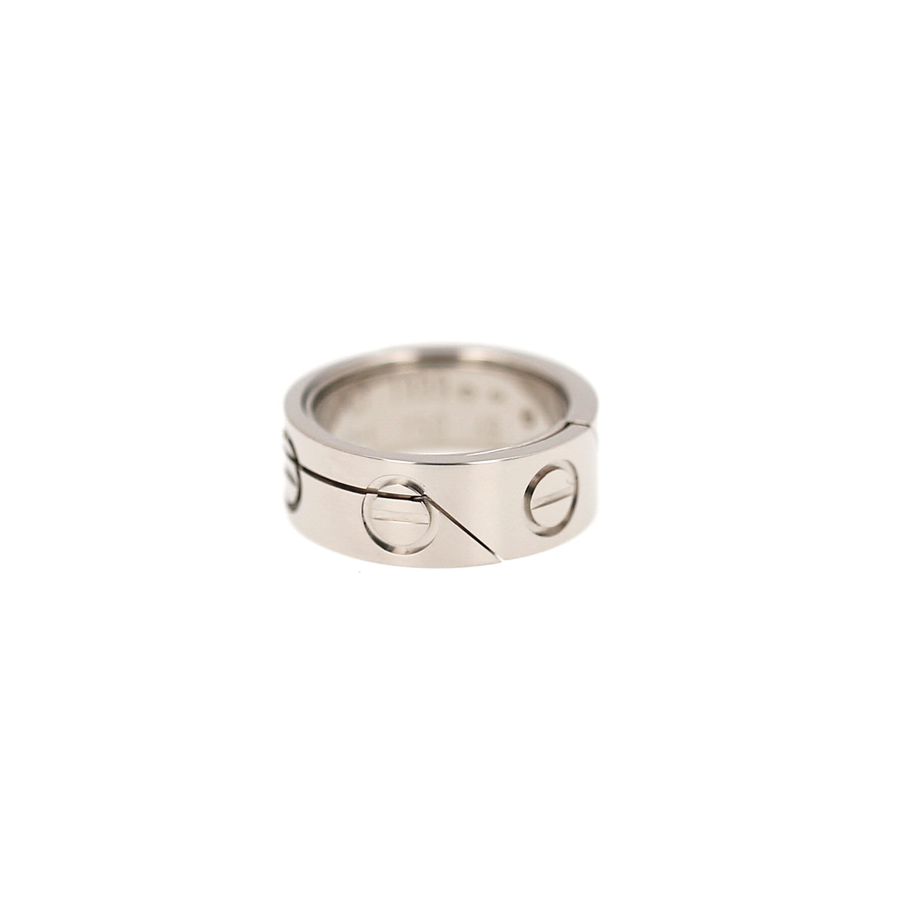 Cartier Love Astro ring in white gold