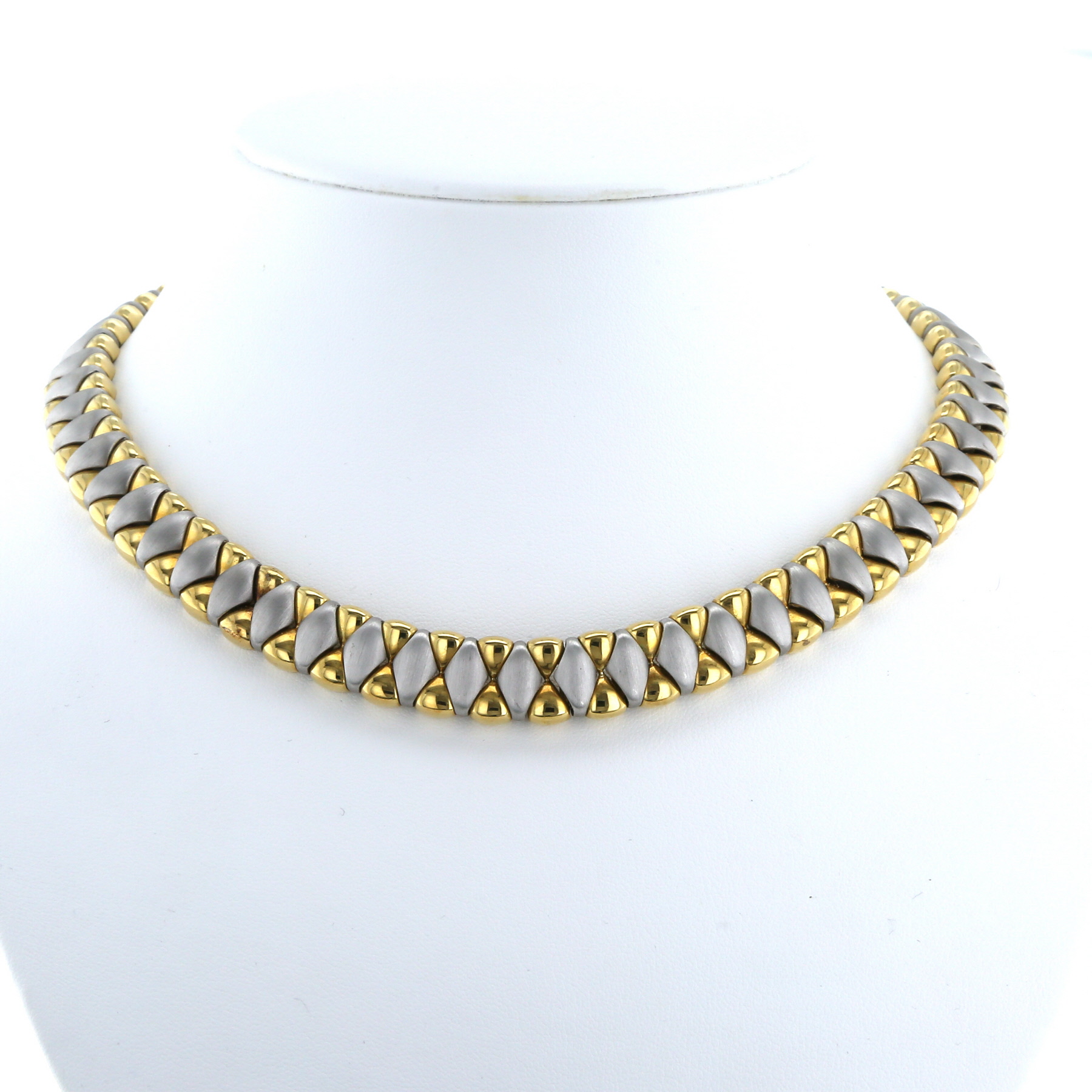 Arlequin 1980'S Necklace In Yellow Gold And