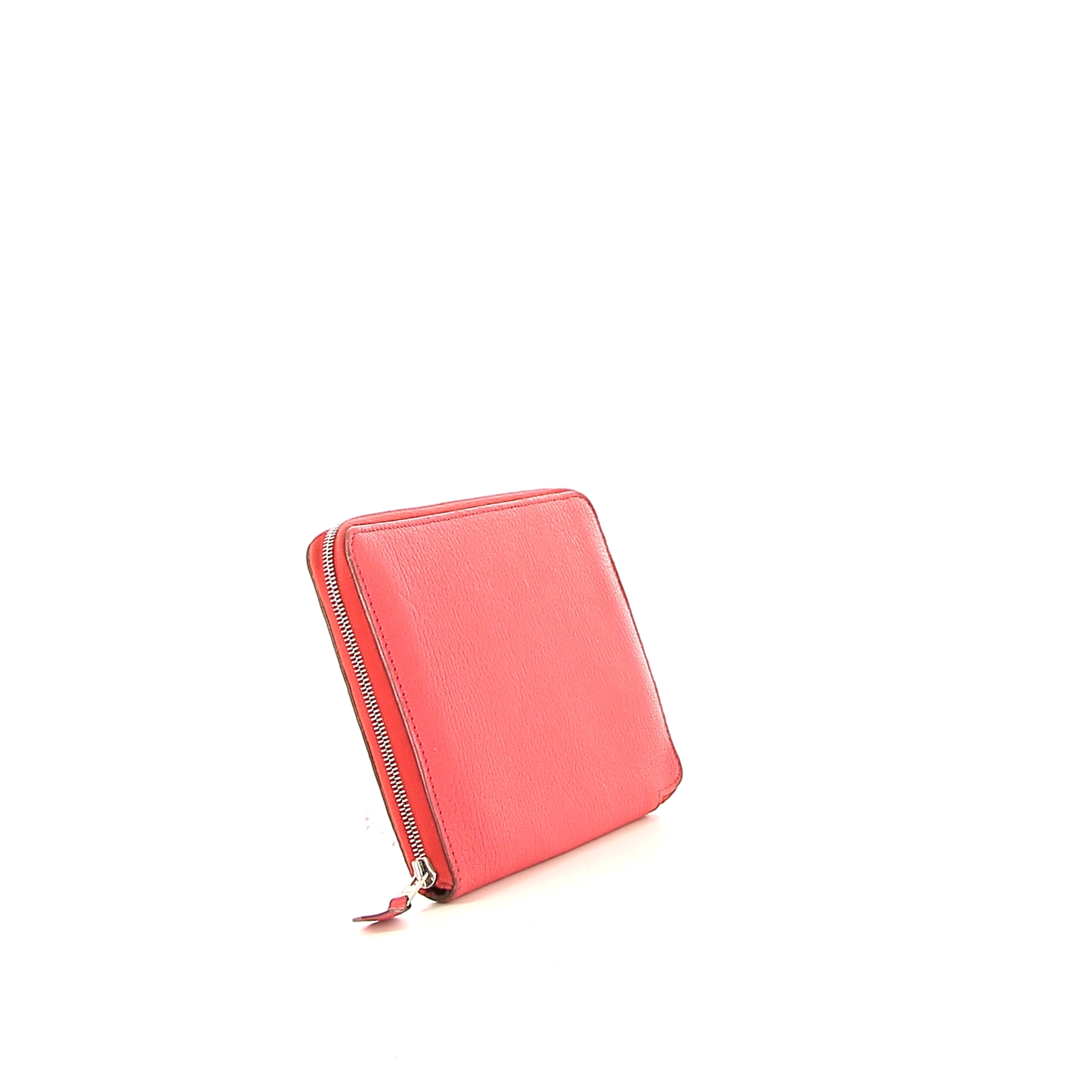 Hermes Azap wallet in fushia pink Mysore leather