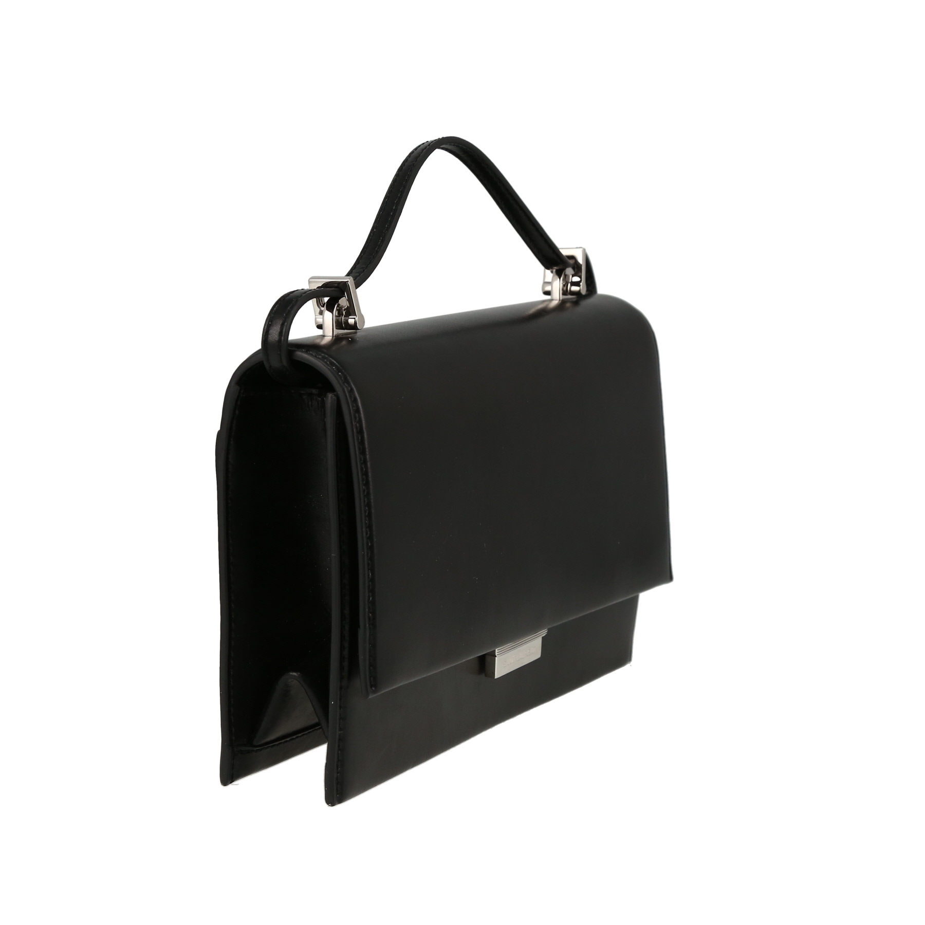 Saint Laurent  Babylone shoulder bag  in black leather