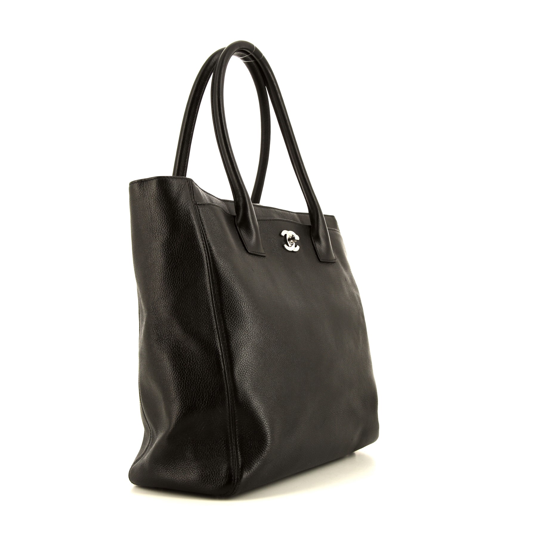 Chanel  Executive shopping bag  in black grained leather