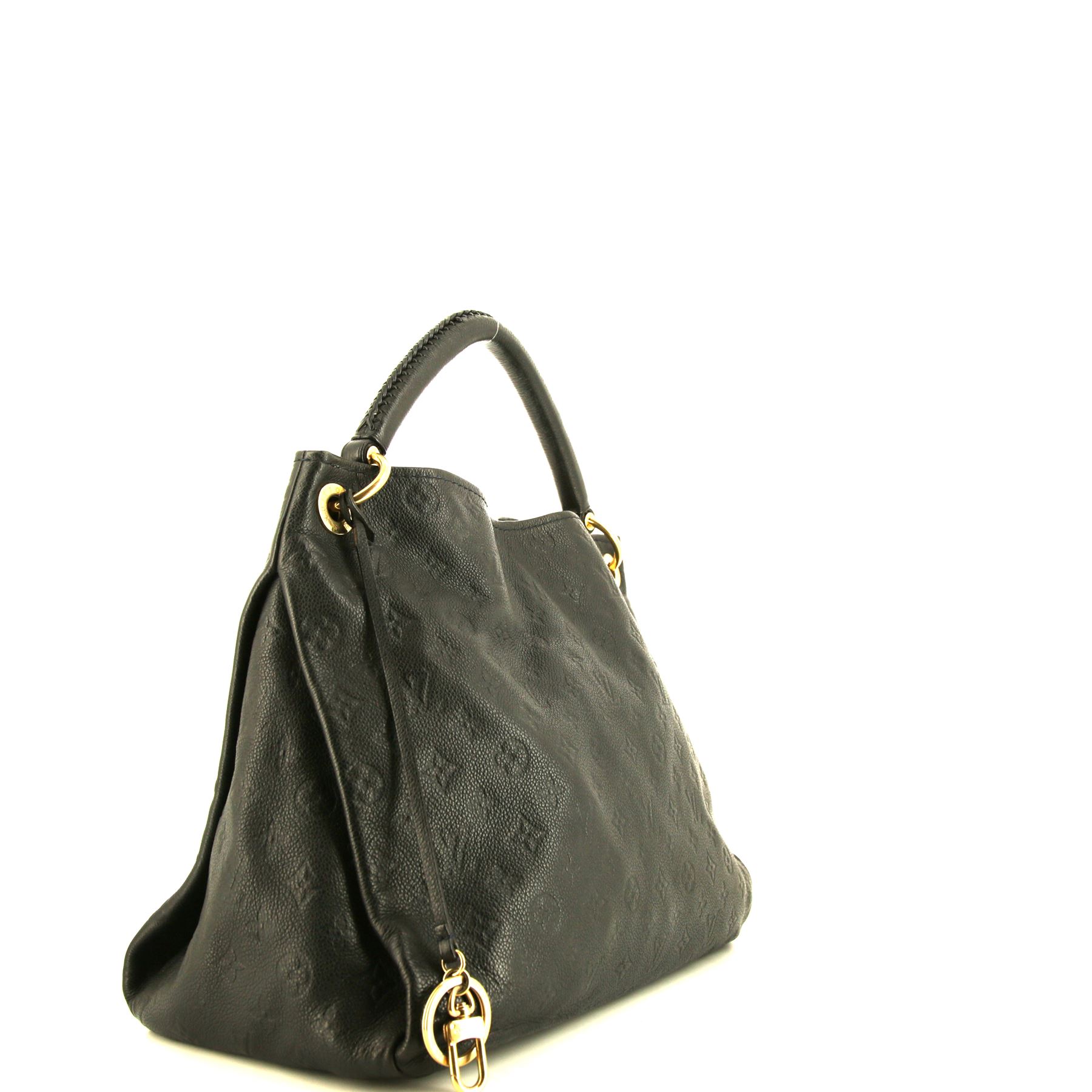 Bolso Cabás Louis Vuitton Artsy modelo mediano en cuero monogram huella azul