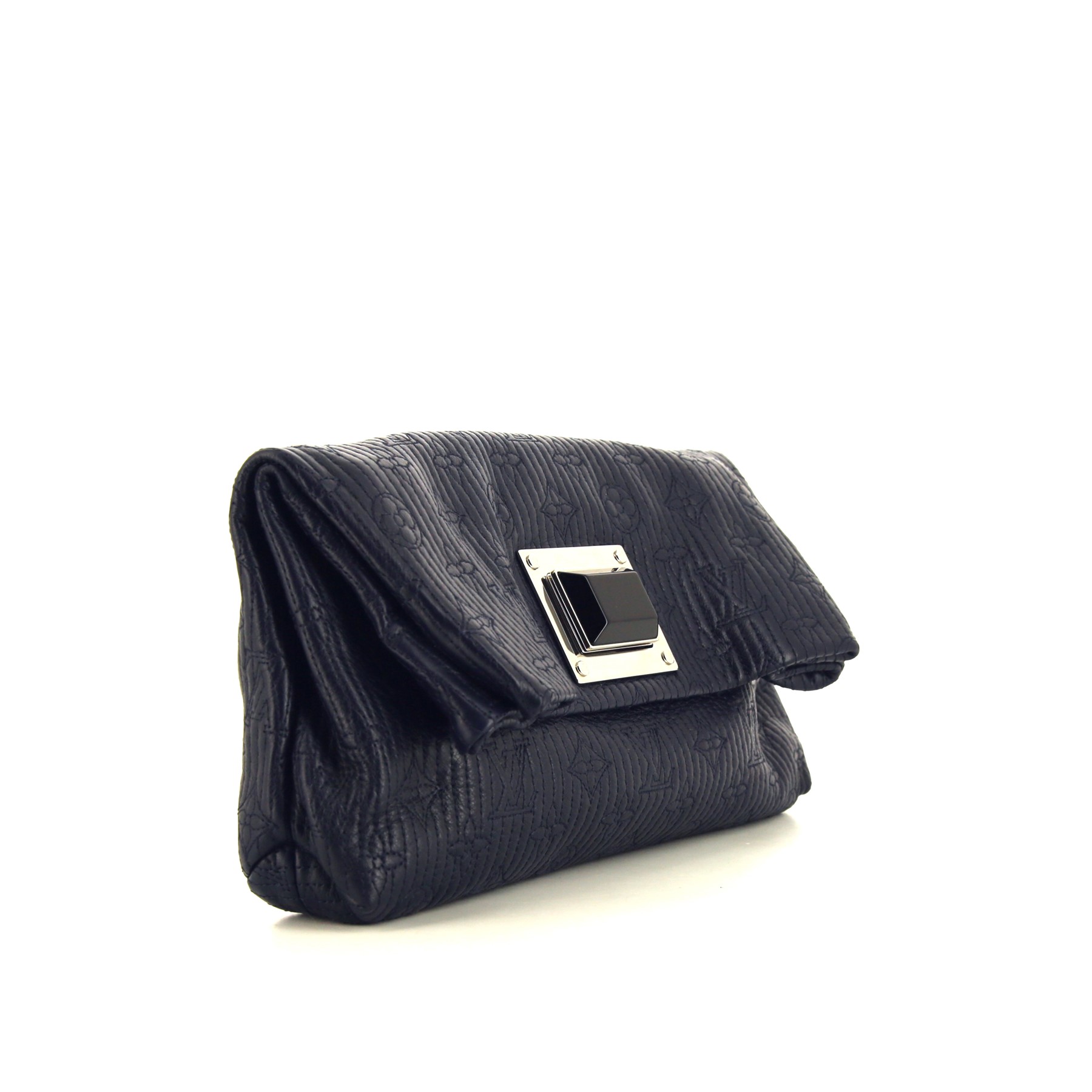 Louis Vuitton  Altair pouch  in navy blue monogram leather