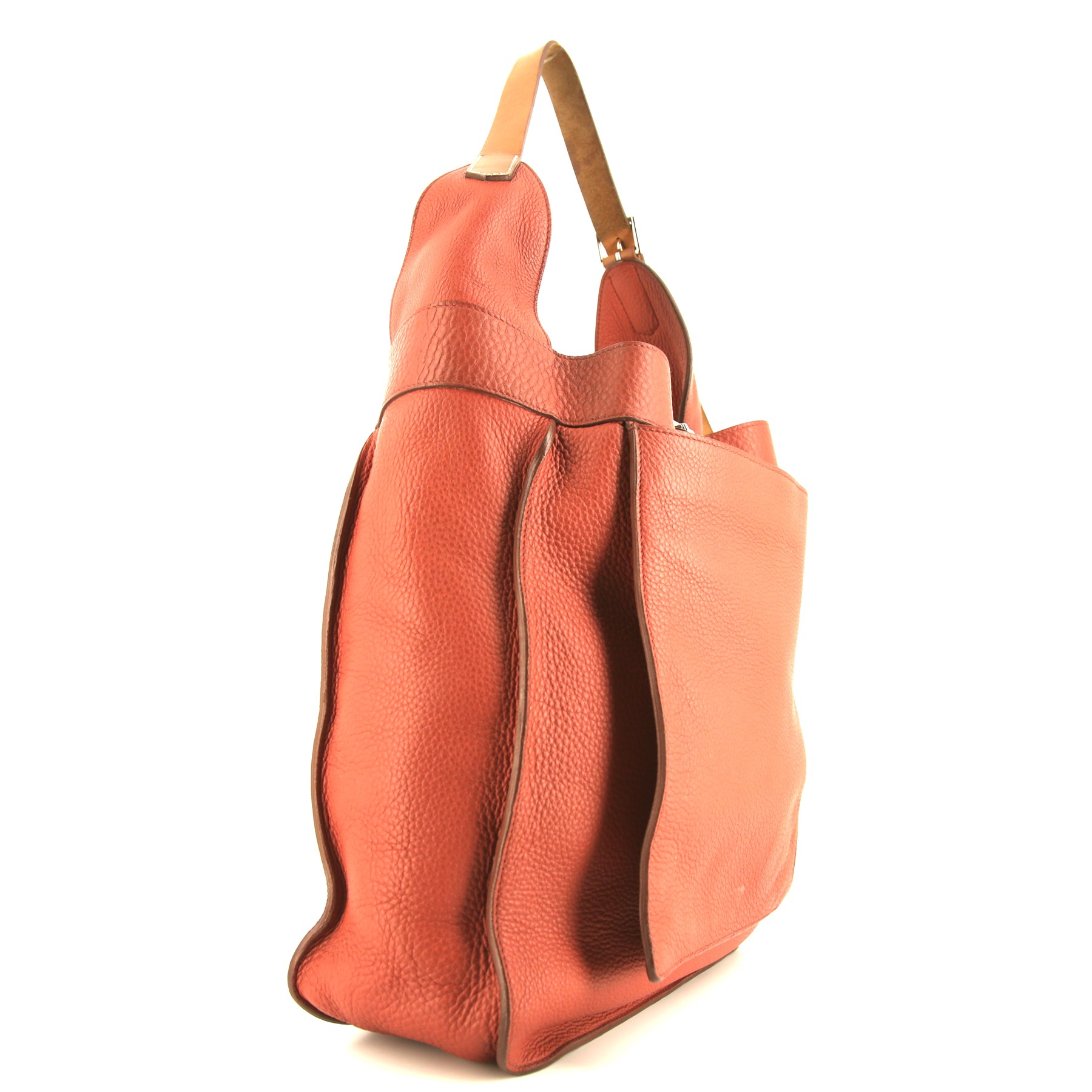 Sac Hermes Marwari en cuir togo rouge