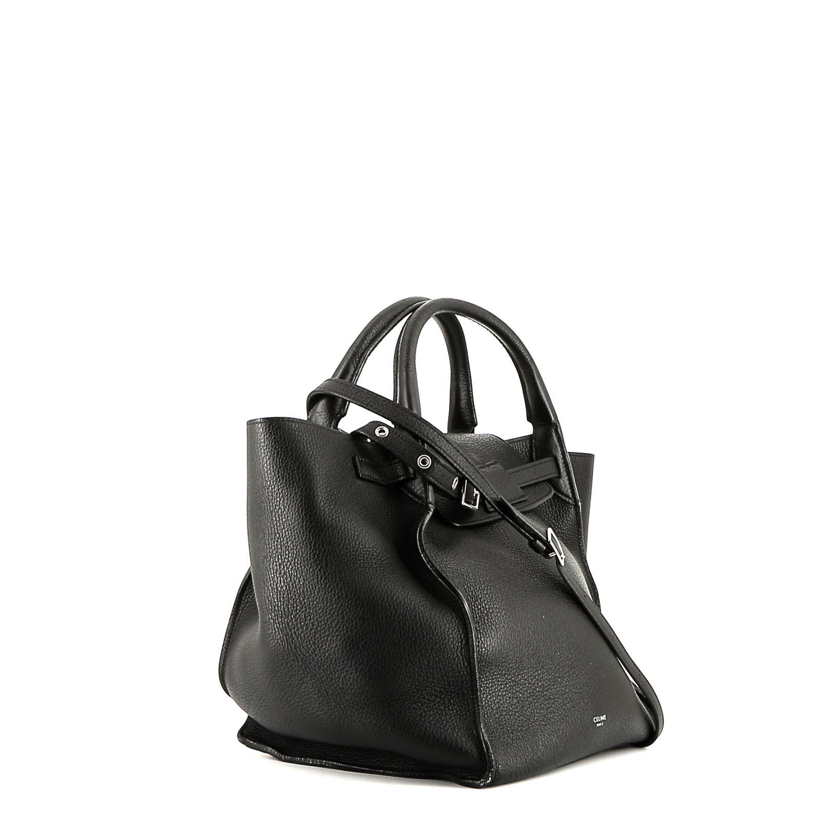Sac à main Celine  Big Bag en cuir noir