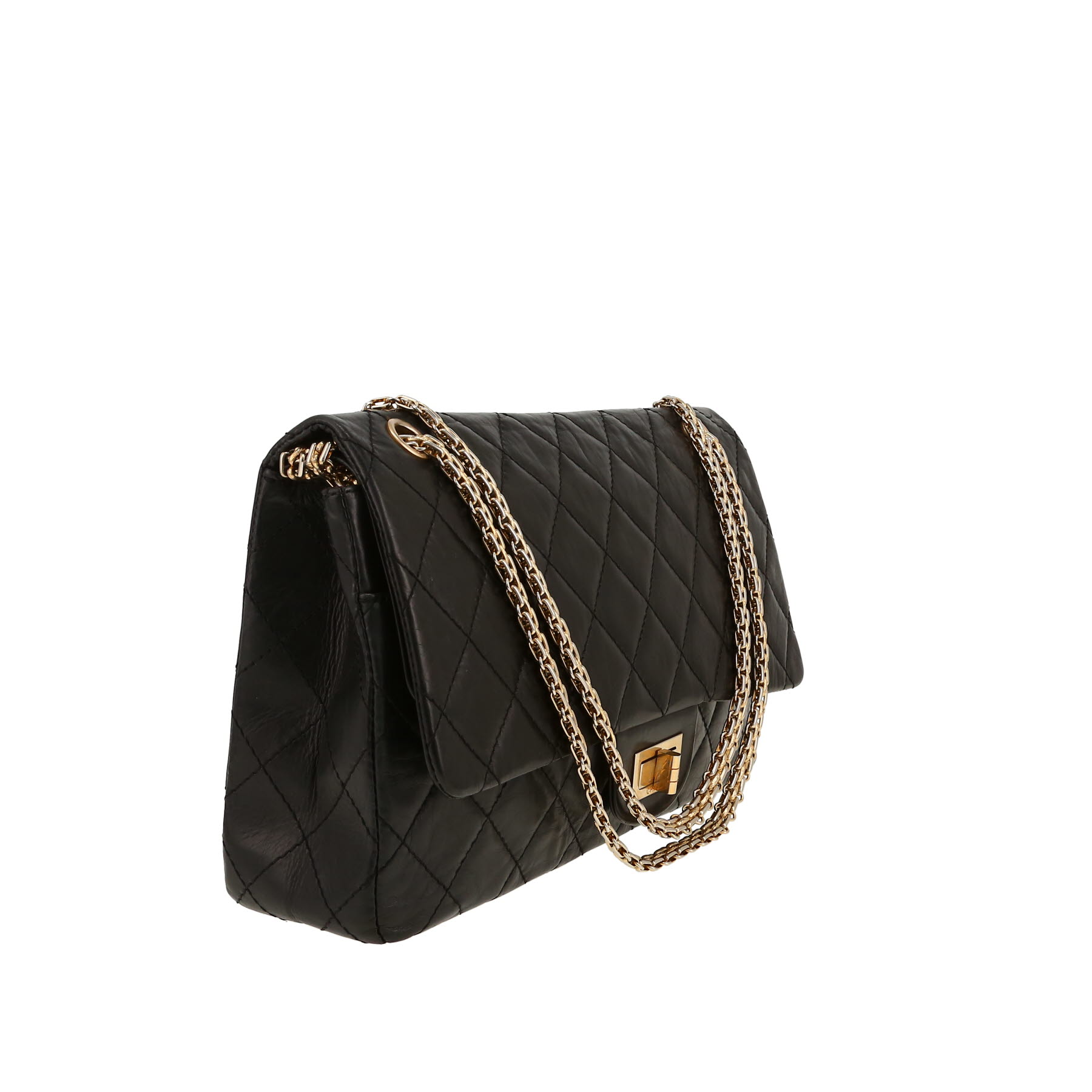 Borsa Chanel  Chanel 2.55 in pelle trapuntata nera