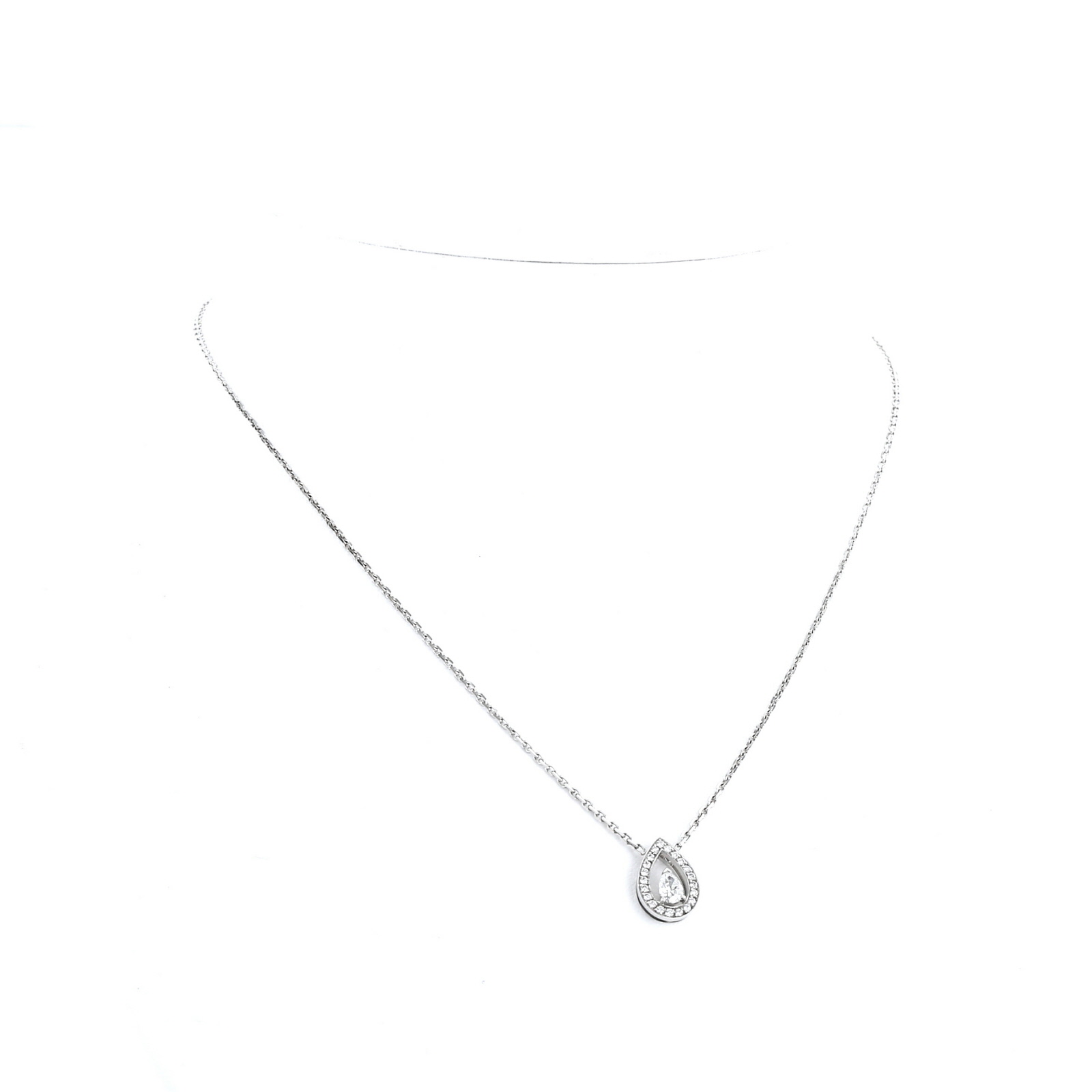 Fred Lovelight necklace in white gold and diamonds Fred Lovelight necklace in white gold and diamonds