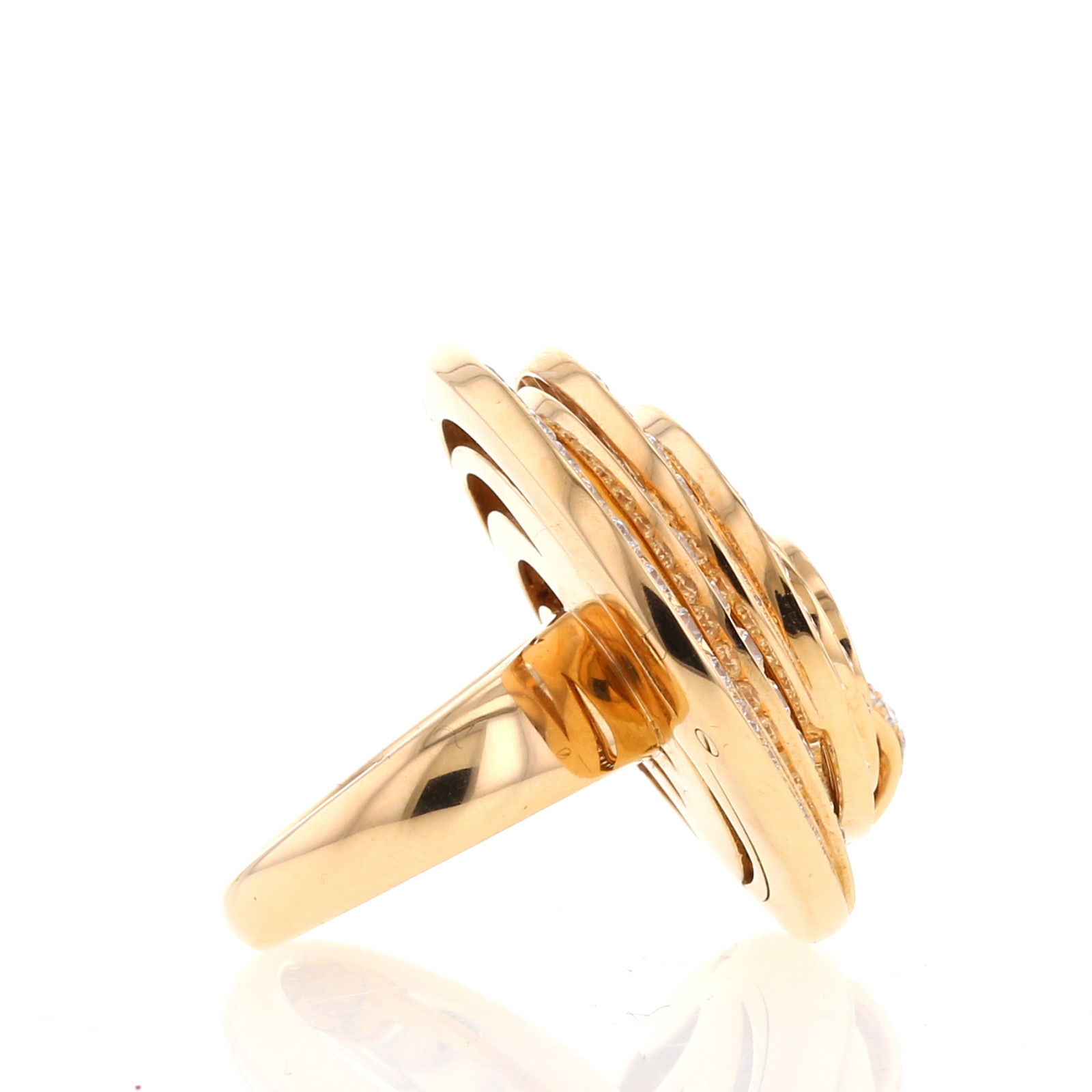 Anello De Grisogono Gypsy in oro rosa e diamanti
