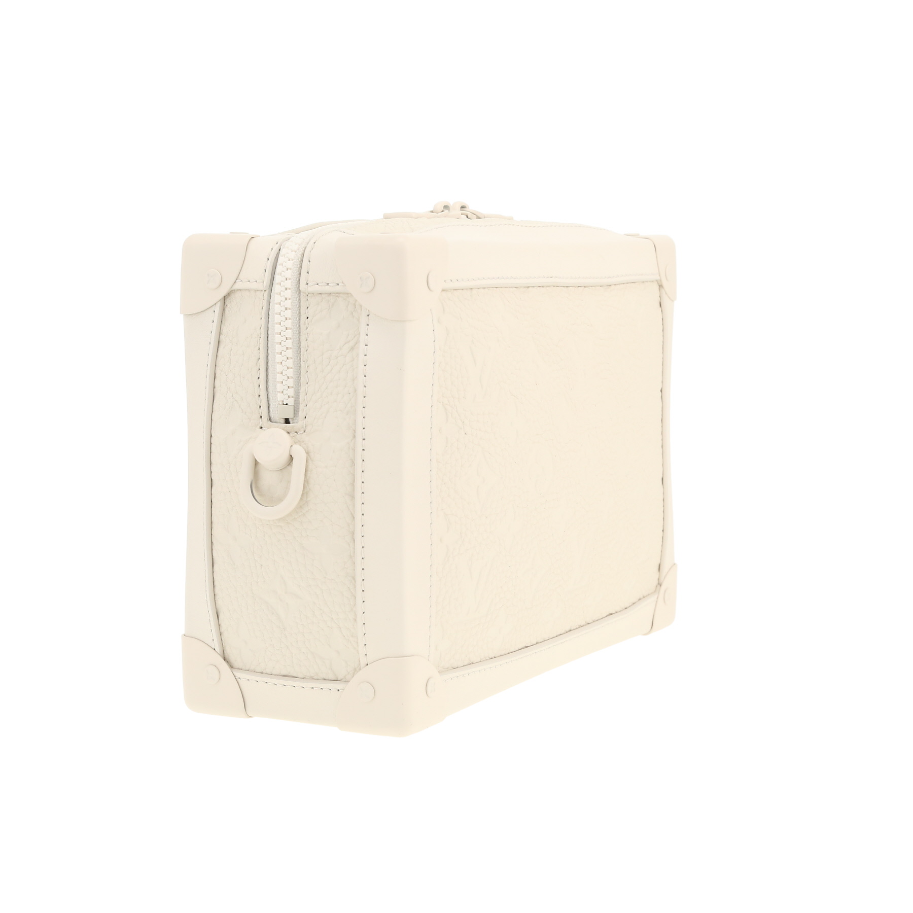Louis Vuitton Soft Trunk trunk in off-white empreinte monogram leather