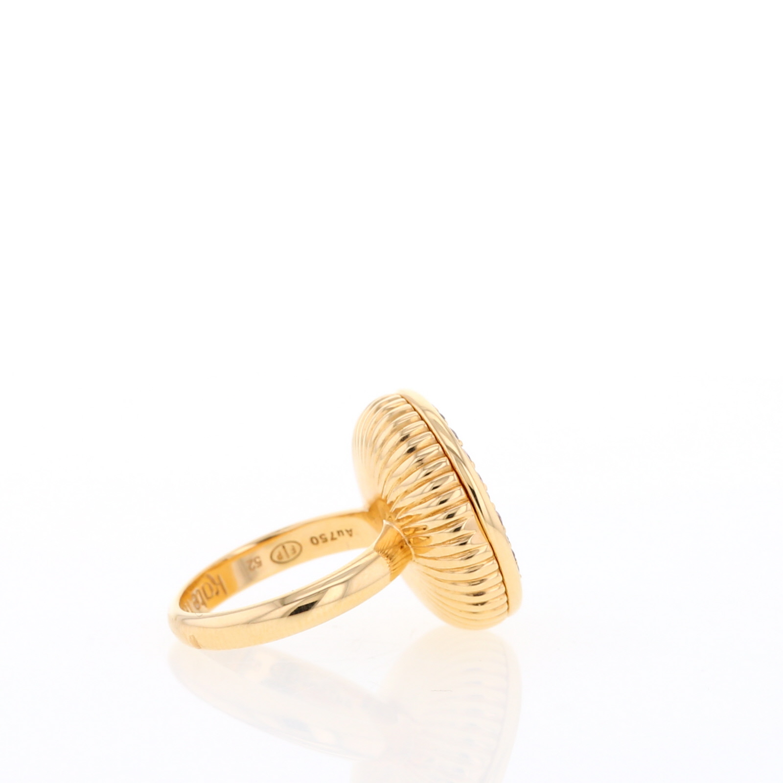 Bague Fred Secret Kate Moss en or jaune et rubis