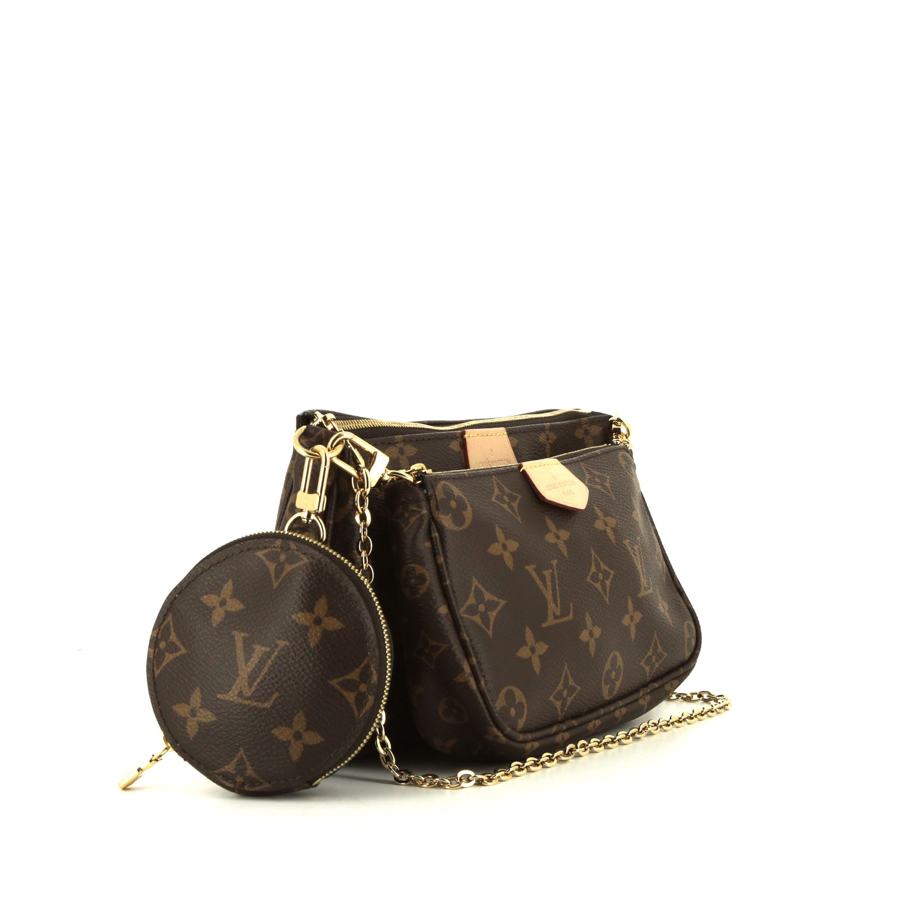 Bolso/bolsito Louis Vuitton  Multi-Pochette Accessoires en lona Monogram marrón