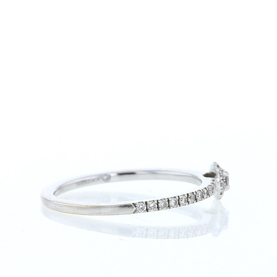 Sortija Messika Joy talla XS de oro blanco y diamantes