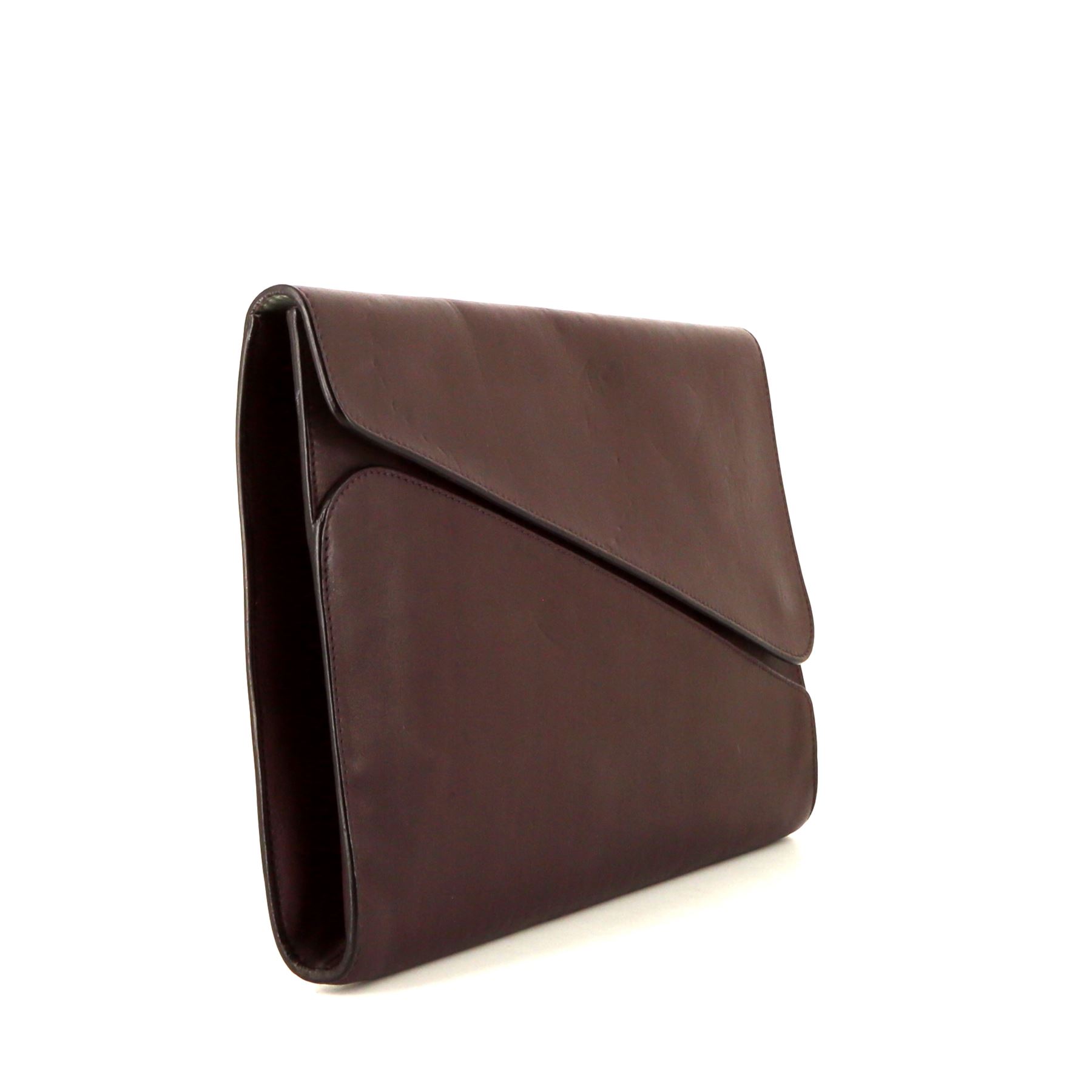 Bolsito de mano Dior Diorissimo en cuero morado