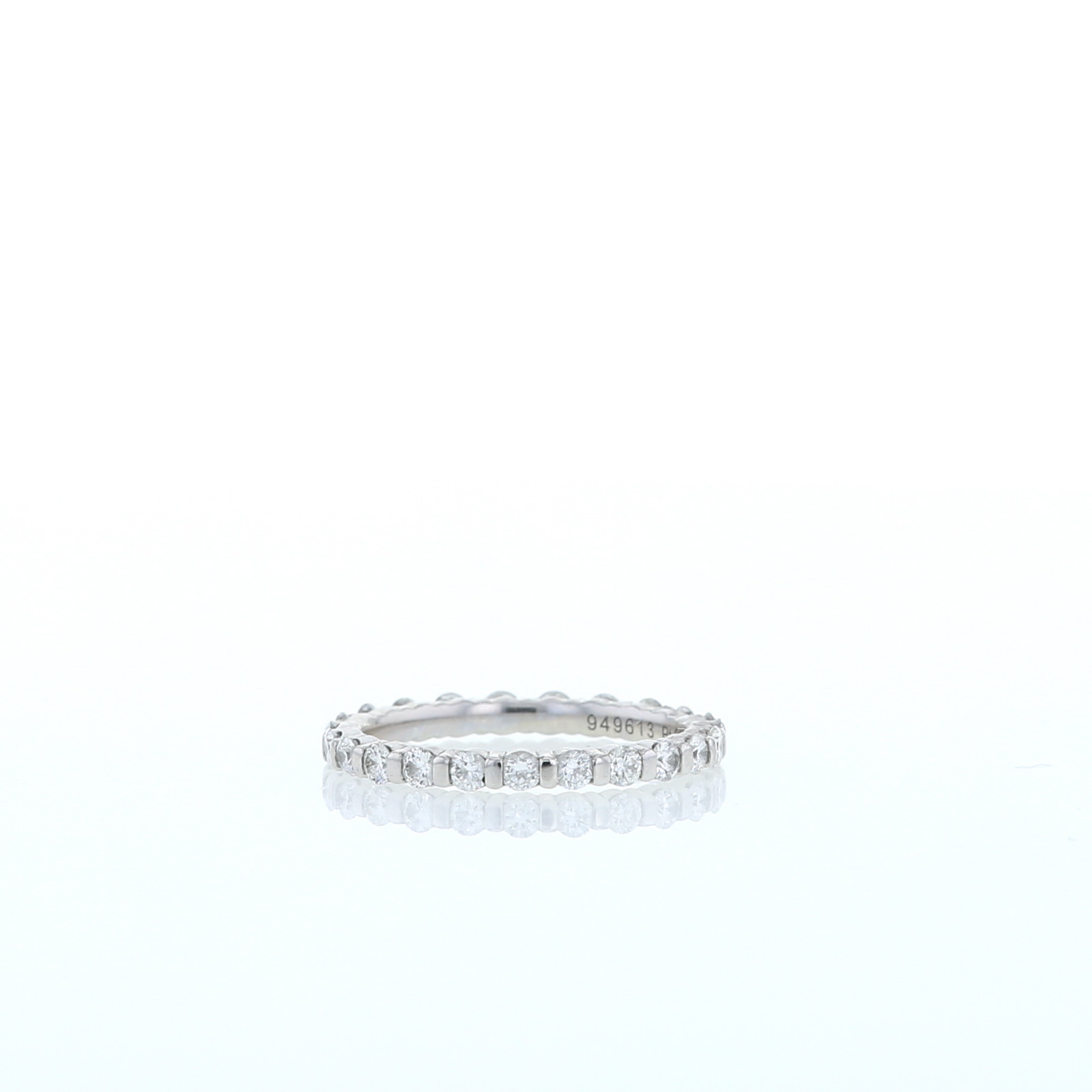 Alliance Fred For Love en platine et diamants
