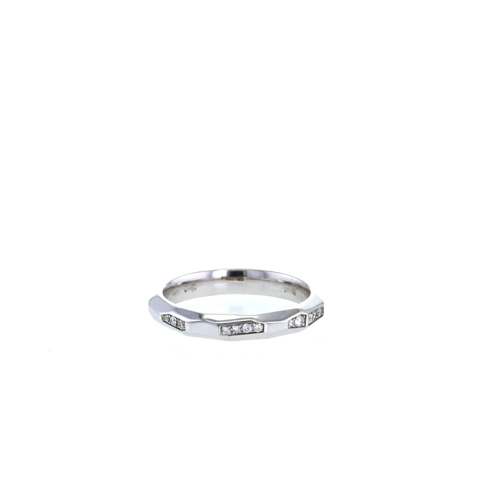 Bague Pomellato Milano en or blanc et diamants
