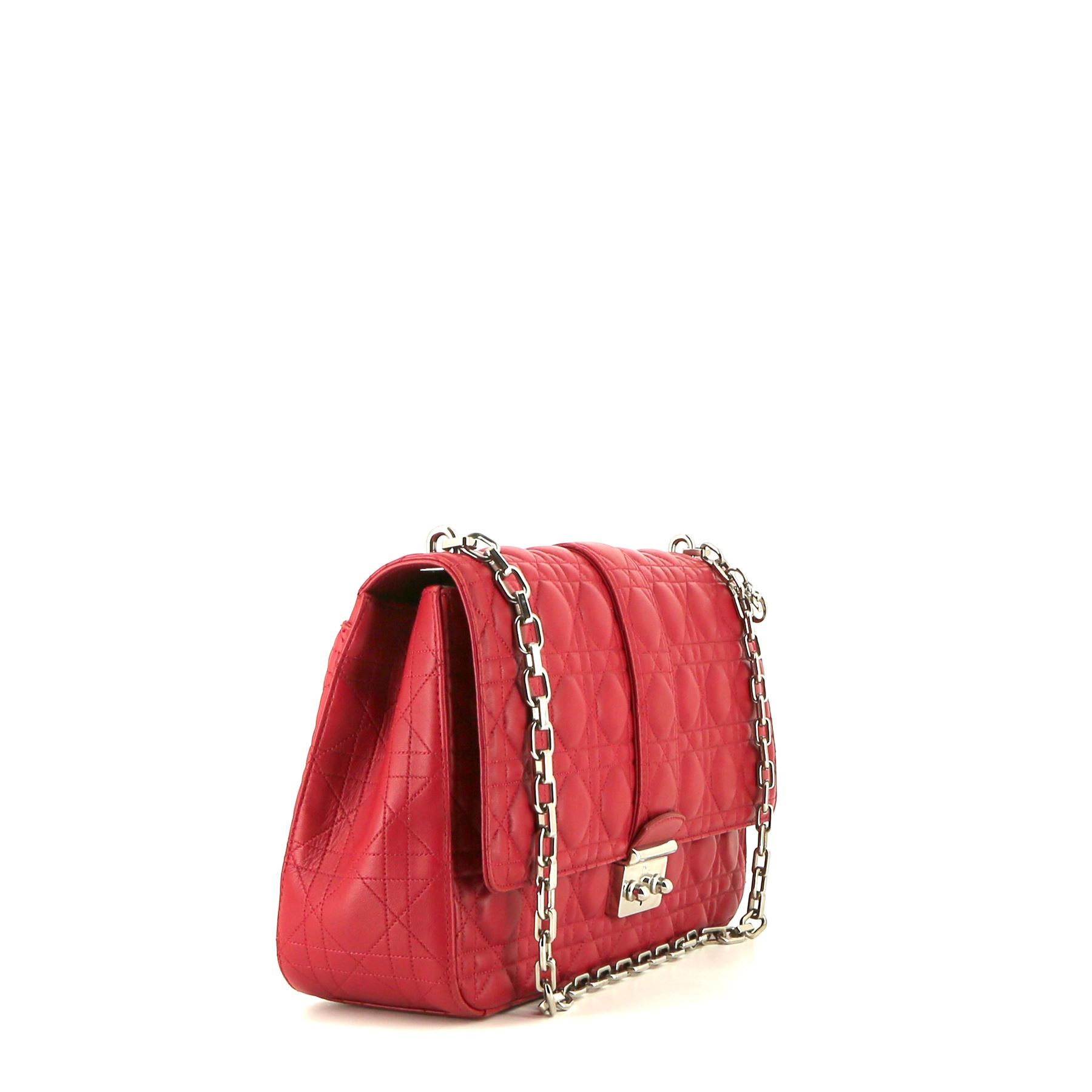 Dior  Miss Dior Promenade handbag  in pink leather cannage