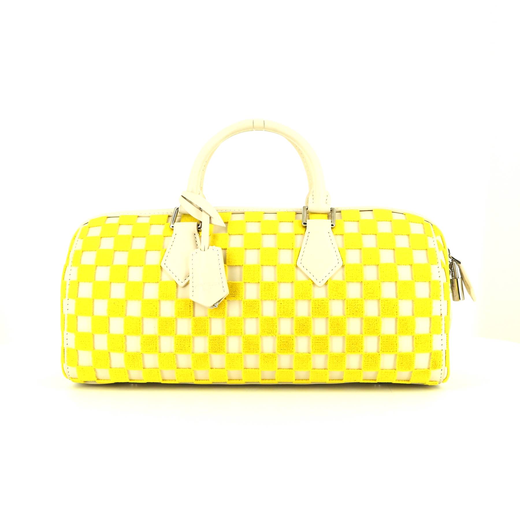 Louis Vuitton イエロー ラバーベルト MANIFESTO - GOOD NEWS, IF YOUR STUMBLING BLOCK IS COLOUR