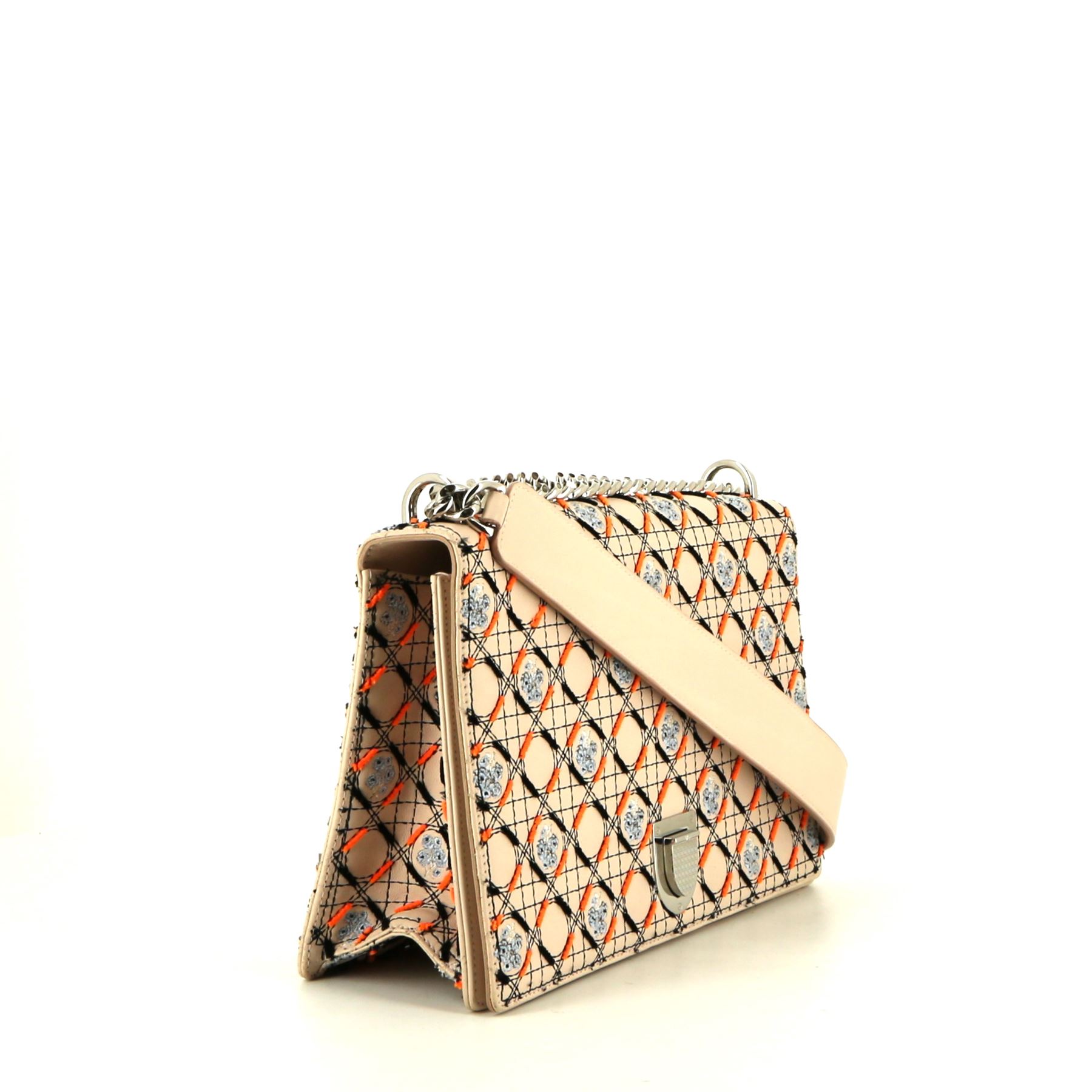 Dior Diorama handbag in beige leather cannage